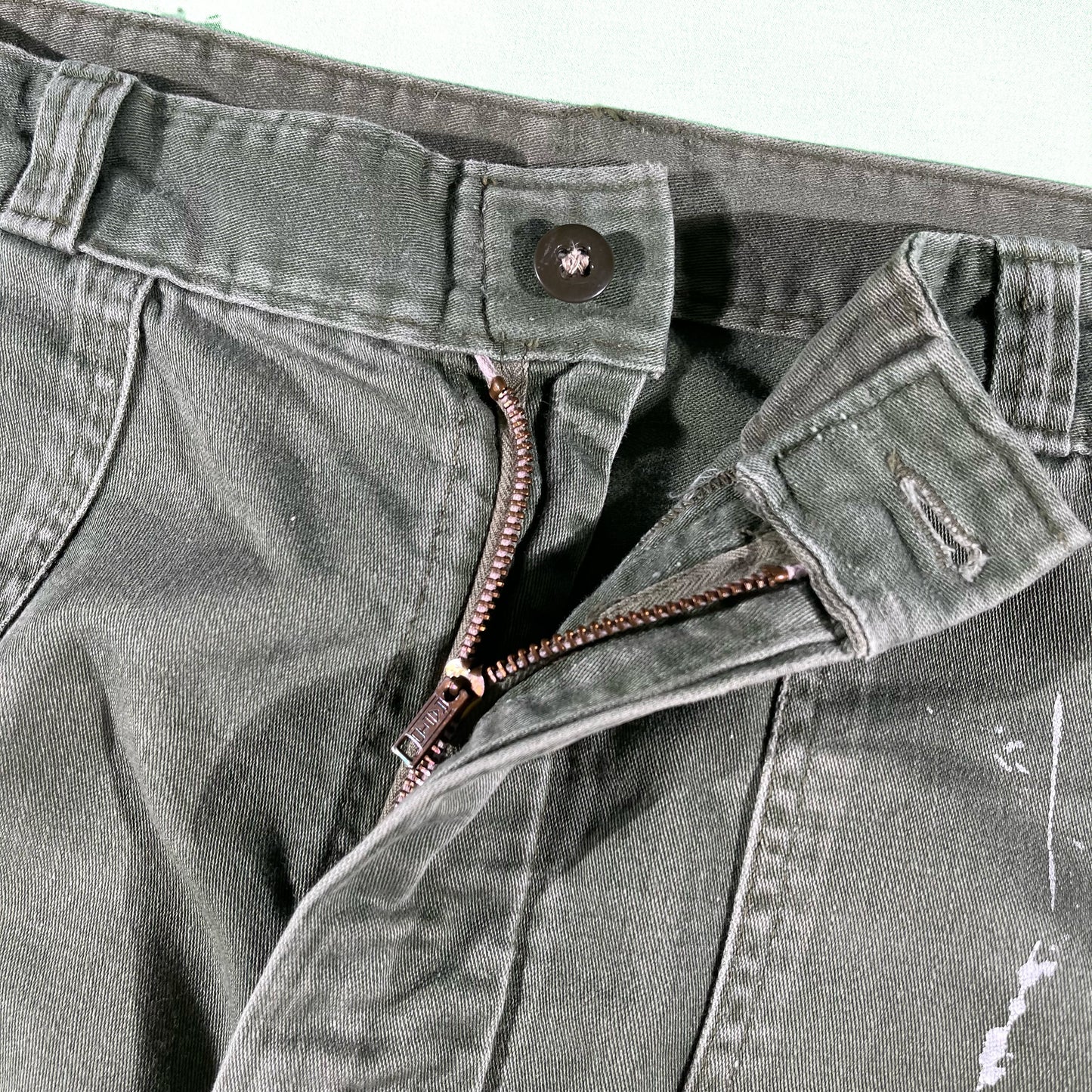60s OG-107 Army Trousers- 34x27.5