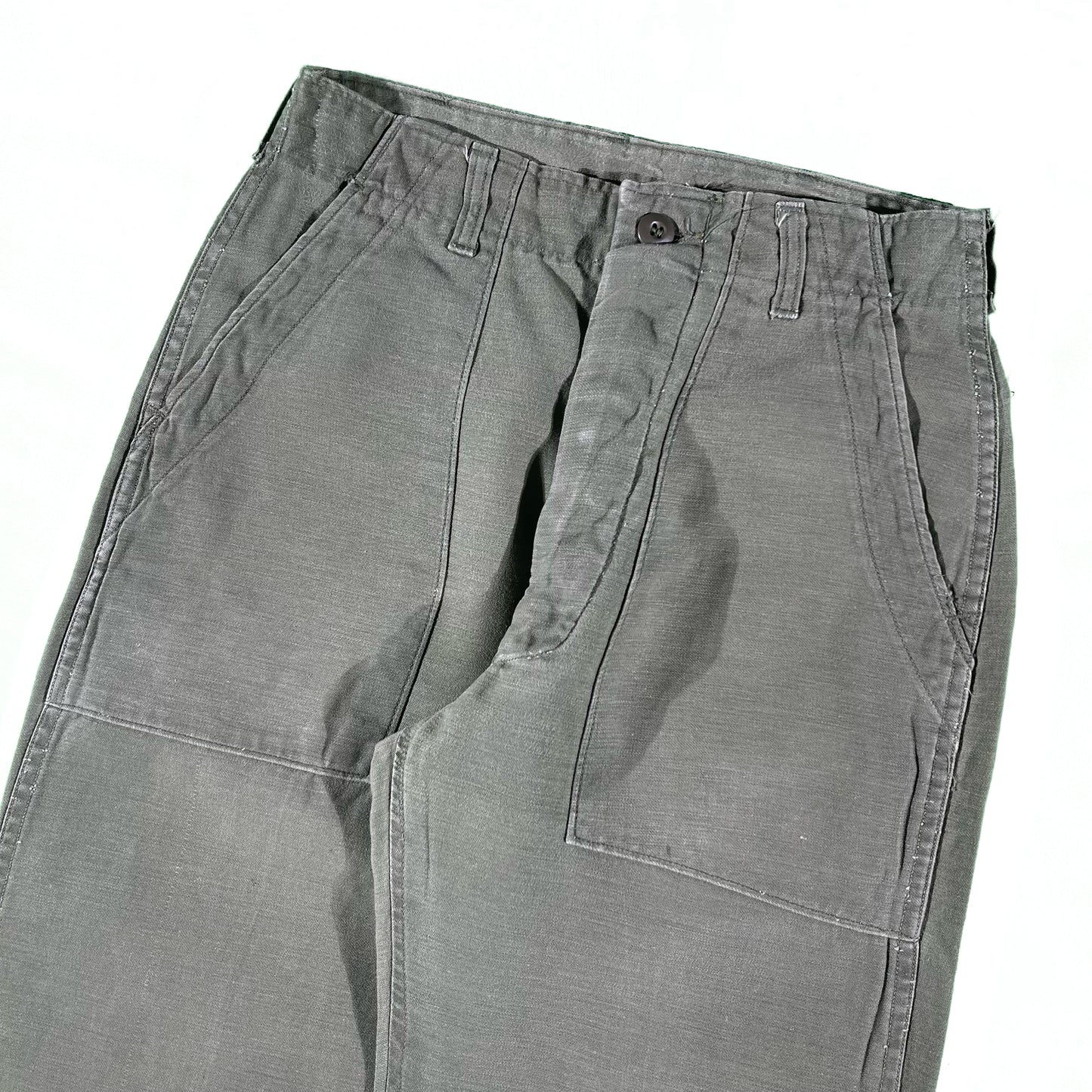 70s OG-107 Army Trousers- 27x28.5