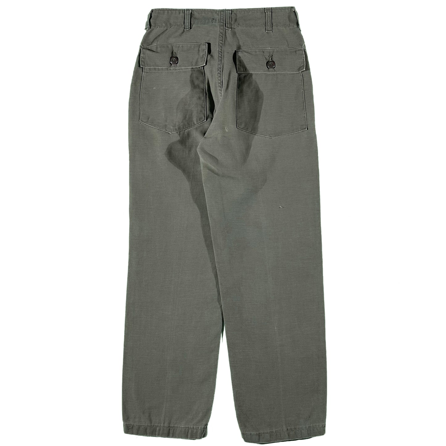 70s OG-107 Army Trousers- 27x28.5