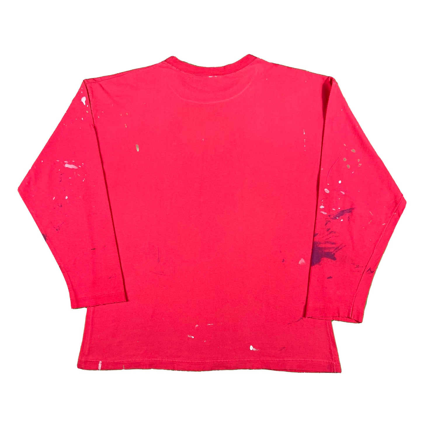 80s Hanes Long Sleeve Painter's Tee- XL