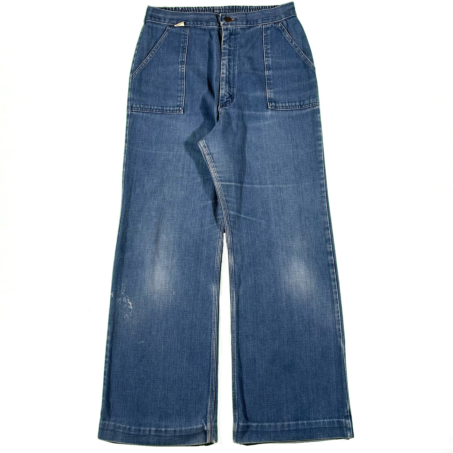 70s Flared Wrangler Denim Fatigues- 30x30.5