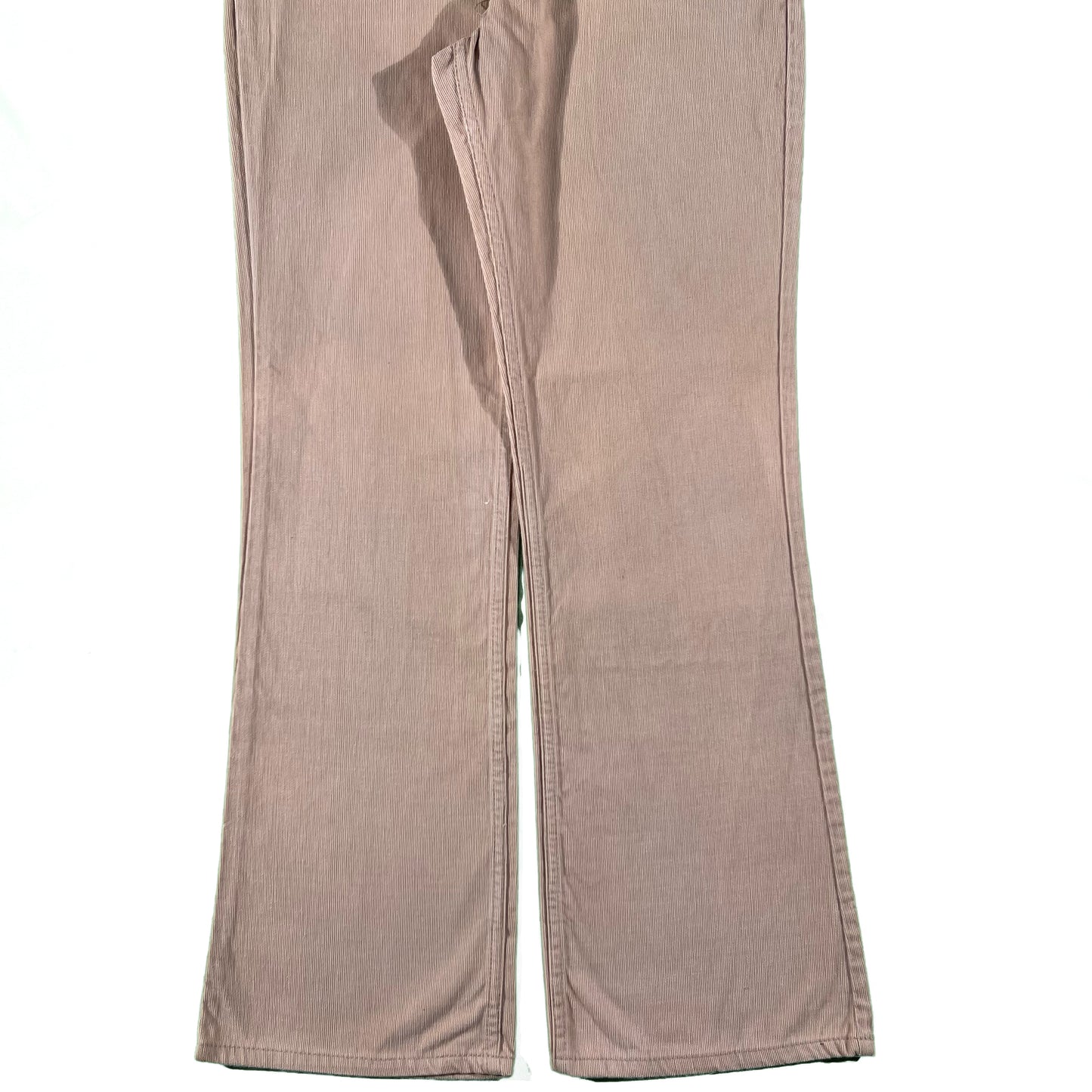 70s Maverick Faded Tan Corduroy Flares- 30x31