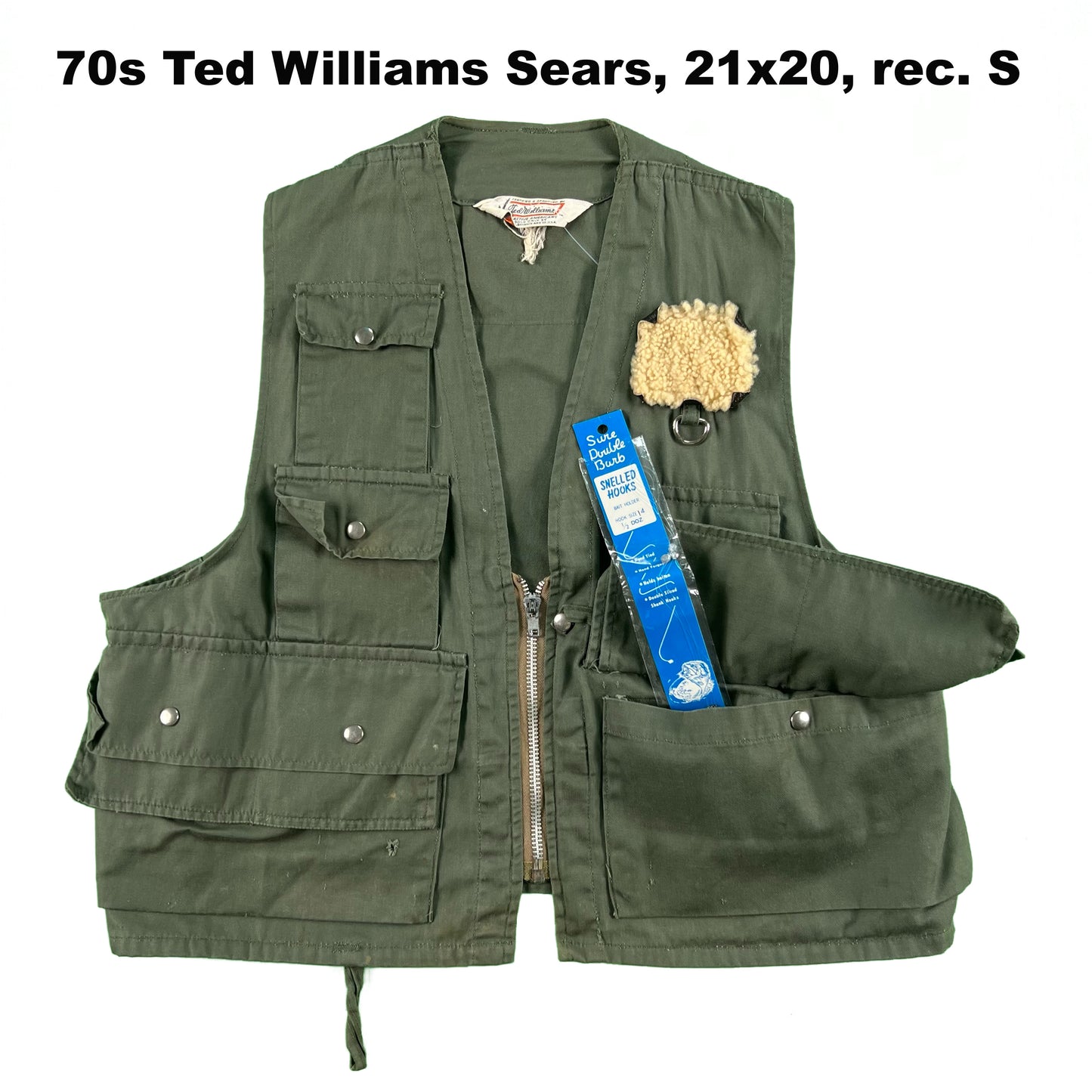 Vintage 60s/70s Fly Fishing Vests- SELECT VEST