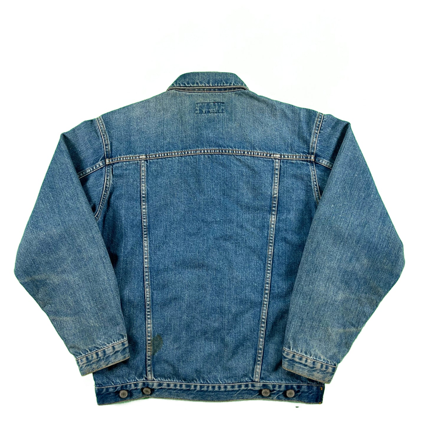 00s Old Navy Faded Denim Trucker Jacket- S