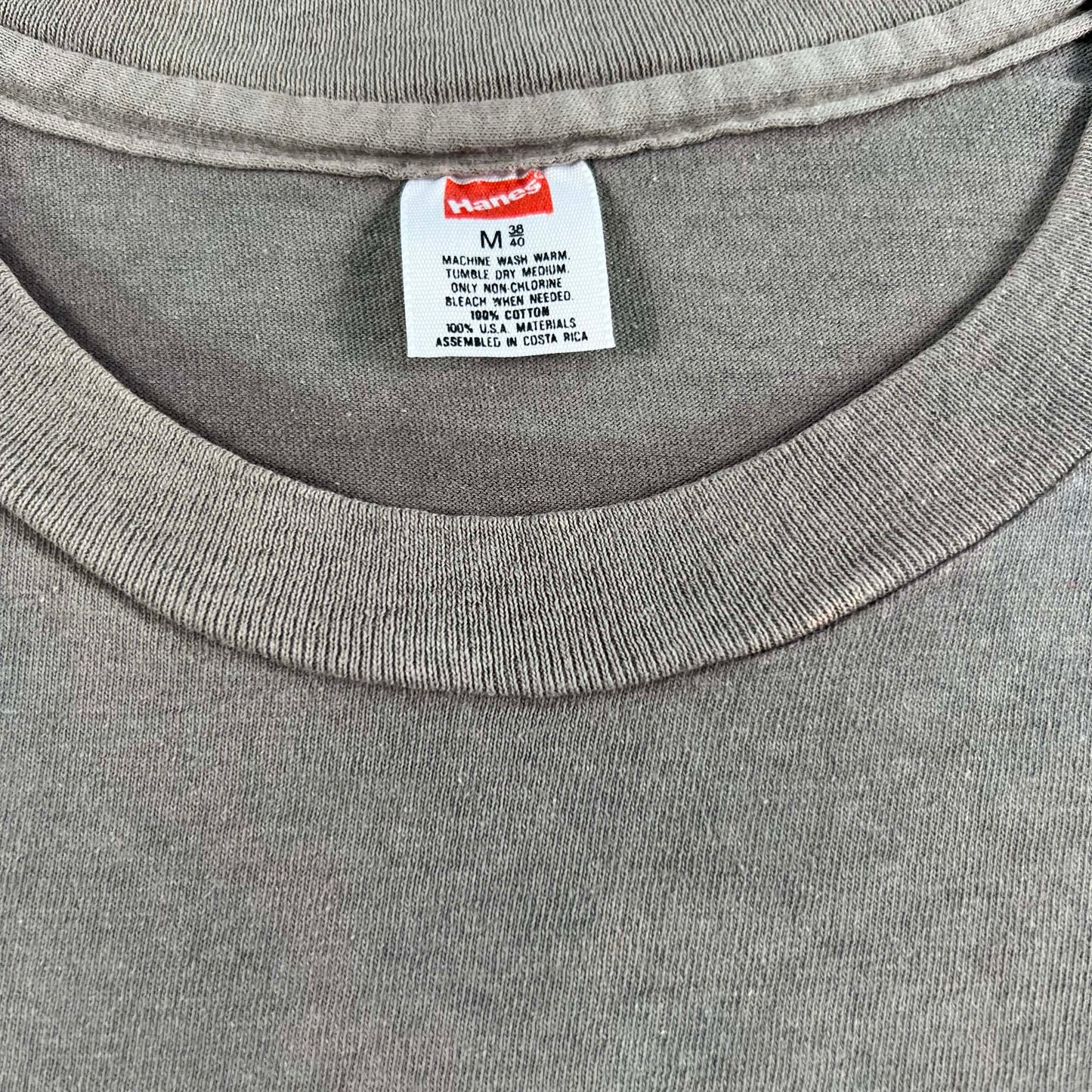 80s Sun Faded 'Thatcher's' Pocket Tee- M