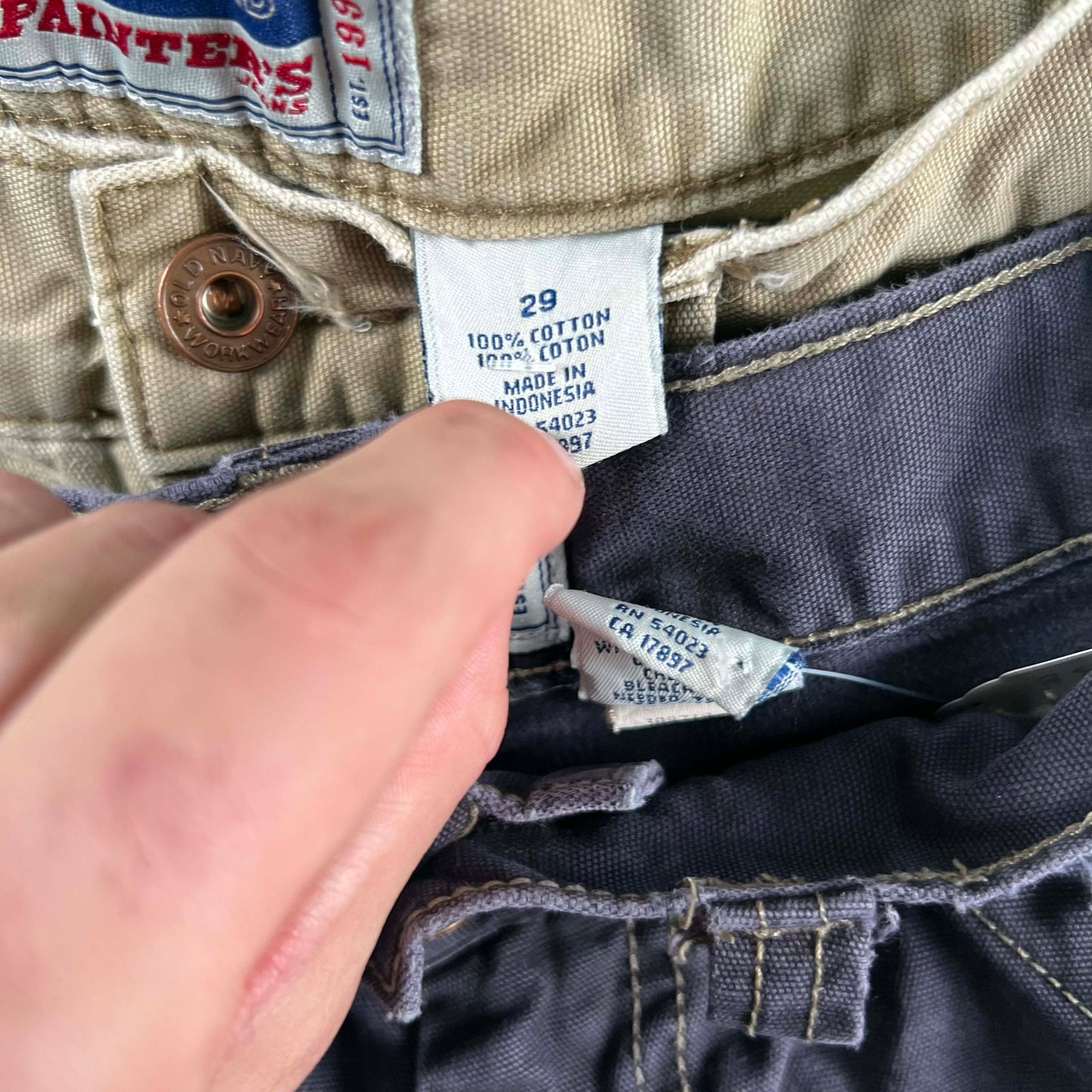 2005 Old Navy Painter's Shorts- SELECT PAIR