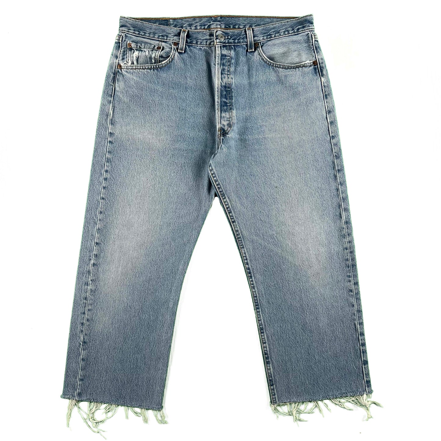 90s Levi's 501 Denim Capris- 36x23.5