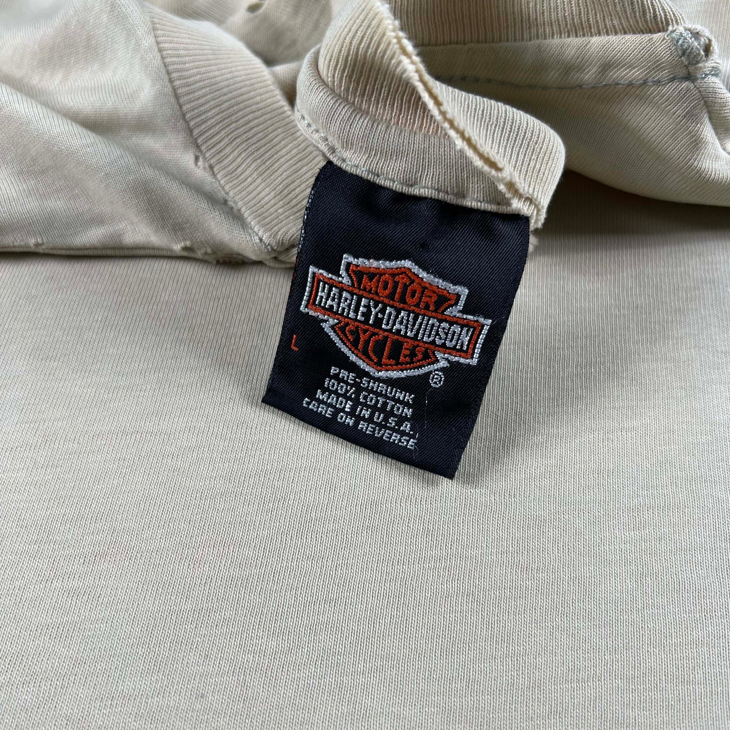 90s Harley Davidson HOG Sturgis Tee- L