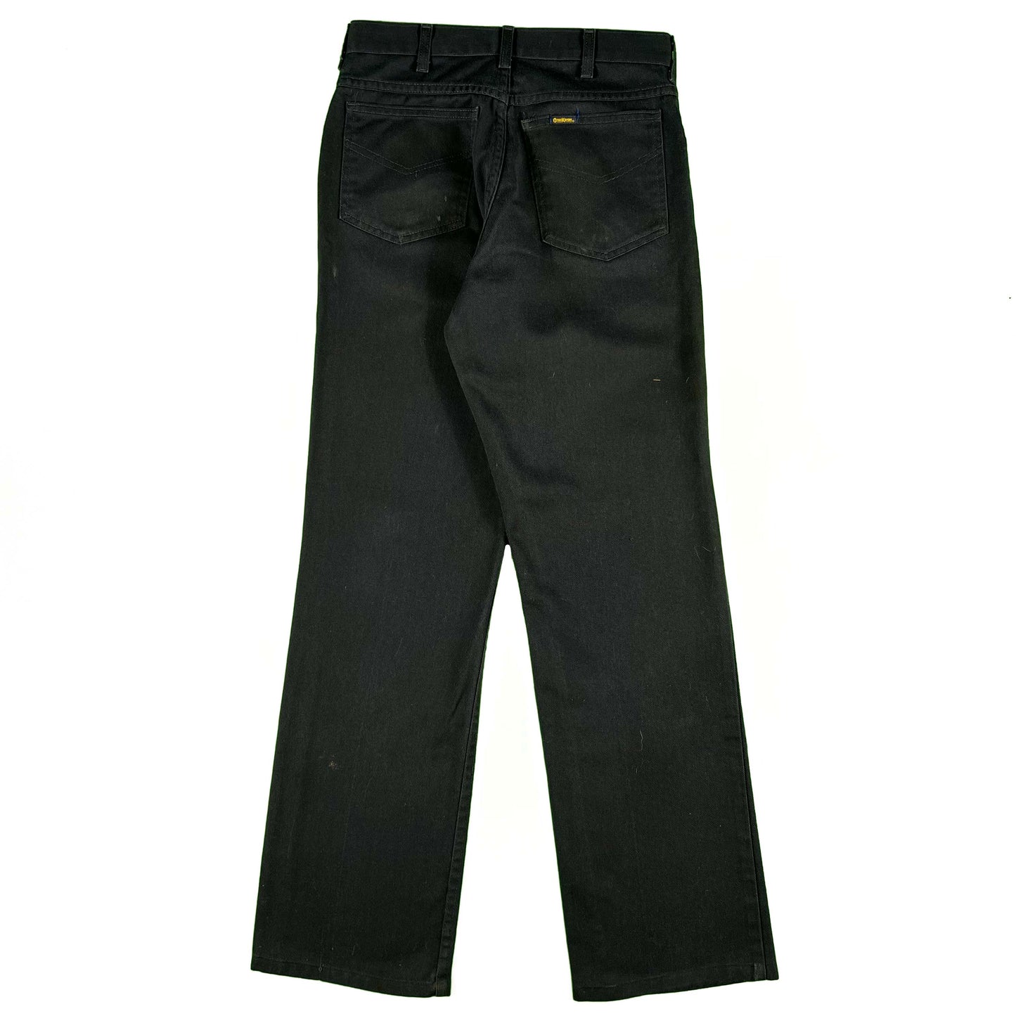 70s Osh'kosh Faded Navy Flared Work Pants- 29x31