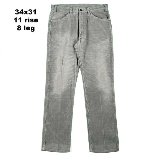 70s/80s Levi's Straight Leg Corduroy Pants- SELECT PAIR