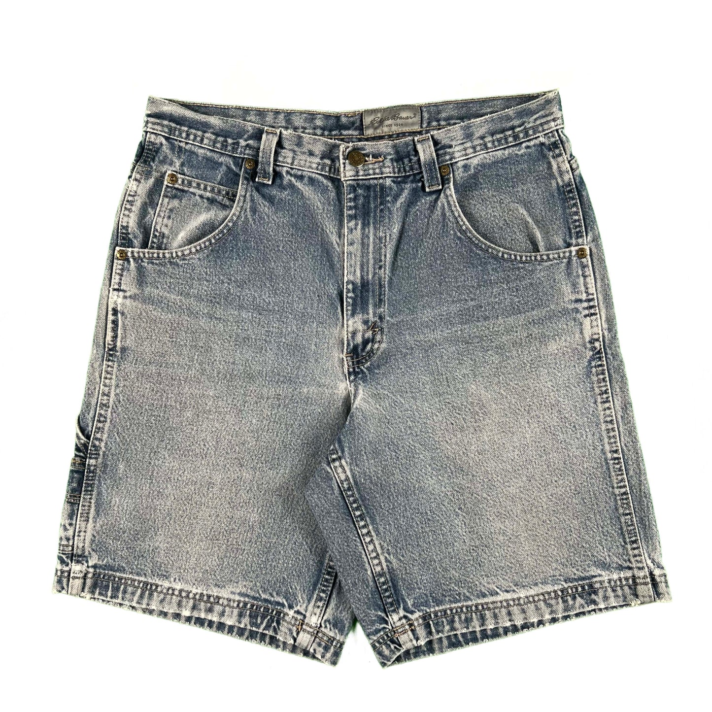 00s Eddie Bauer Denim Carpenter Shorts- 31x8.5