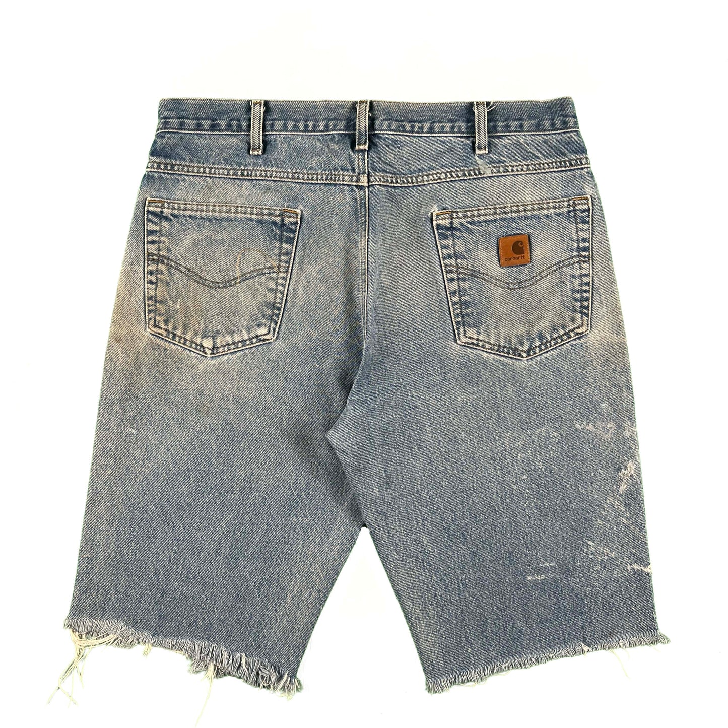 Carhartt Cut Off Denim Shorts- 36x13