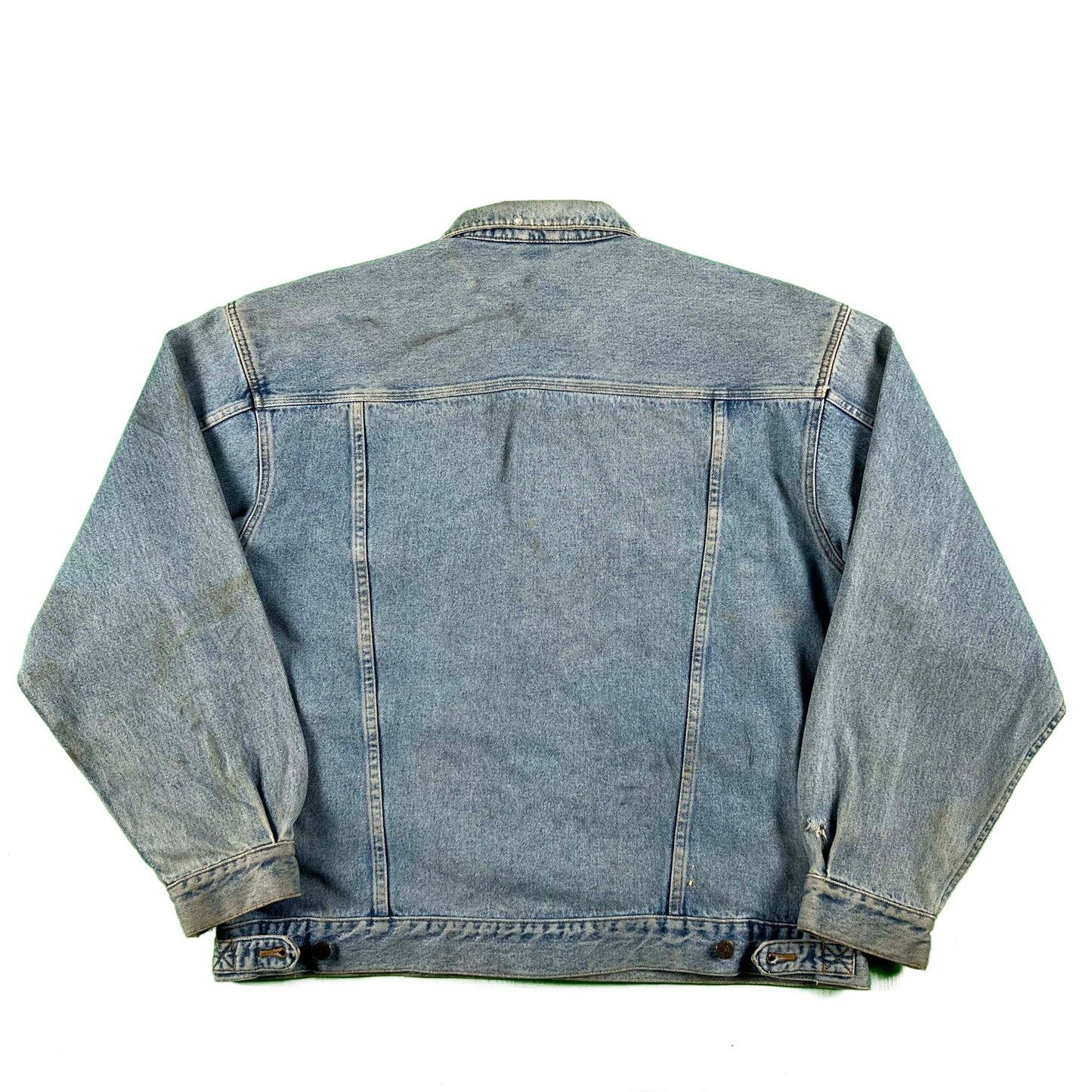 90s Eddie Bauer Denim Trucker Jacket- XL