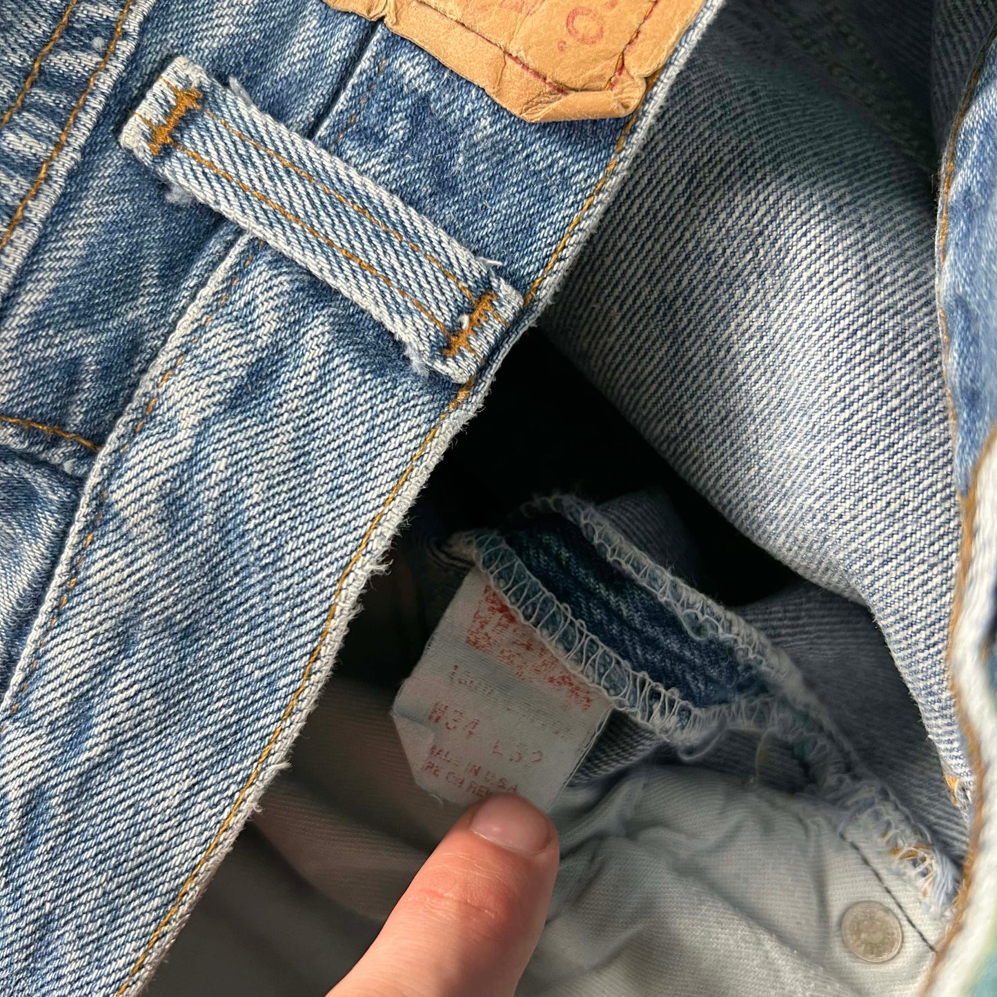 80s Levi's 501 Denim- 30x30