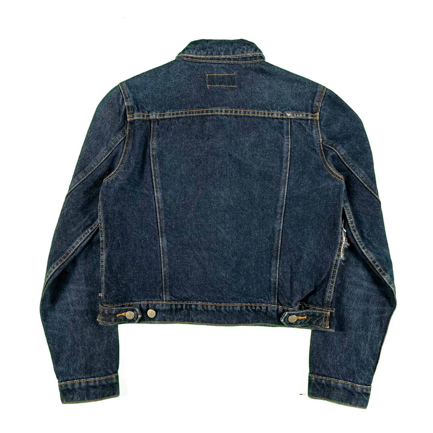 90s Polo Jeans Ralph Lauren Cropped Denim Jacket- XS