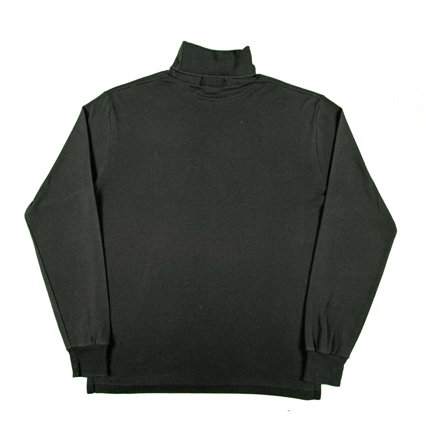 90s Sun Faded Black/Navy Polo RL Turtleneck Shirt- M