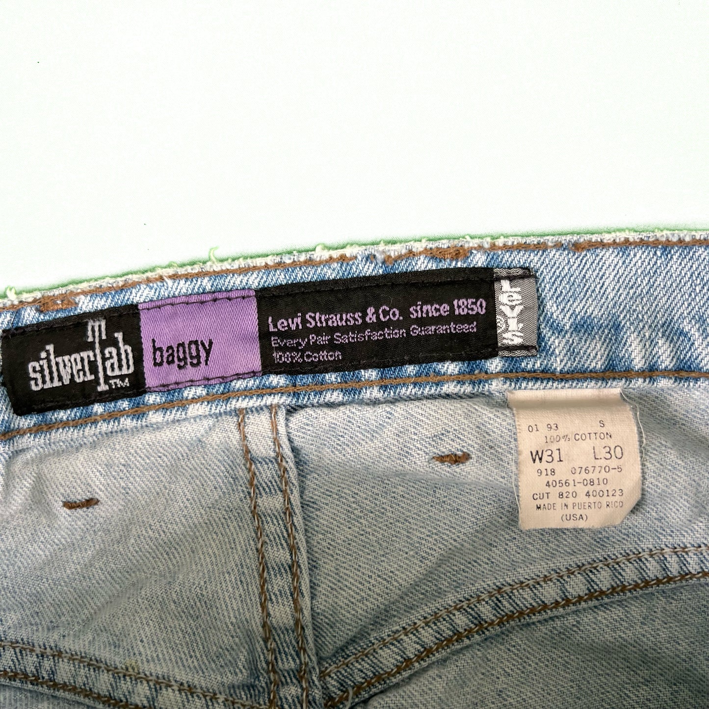 90s Levi's Silvertab Baggy Denim- 29x30