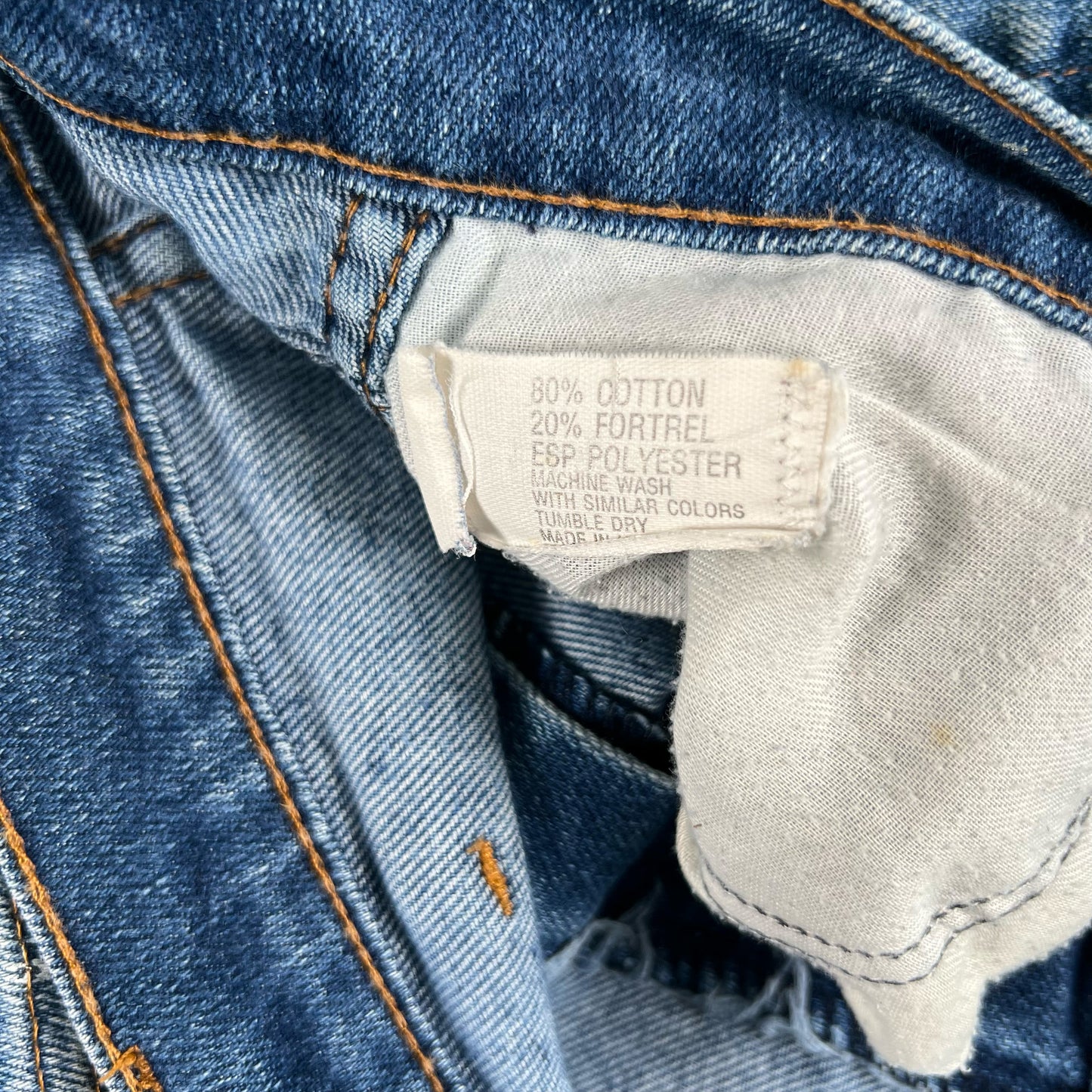 90s Patched Flared Painters Denim- 35x27