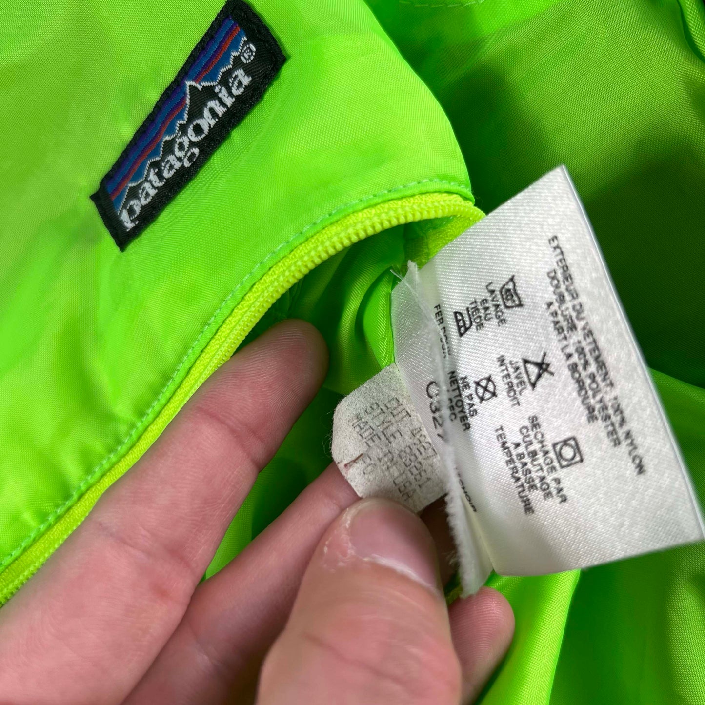 90s Patagonia Reversible Nylon Pullover- L