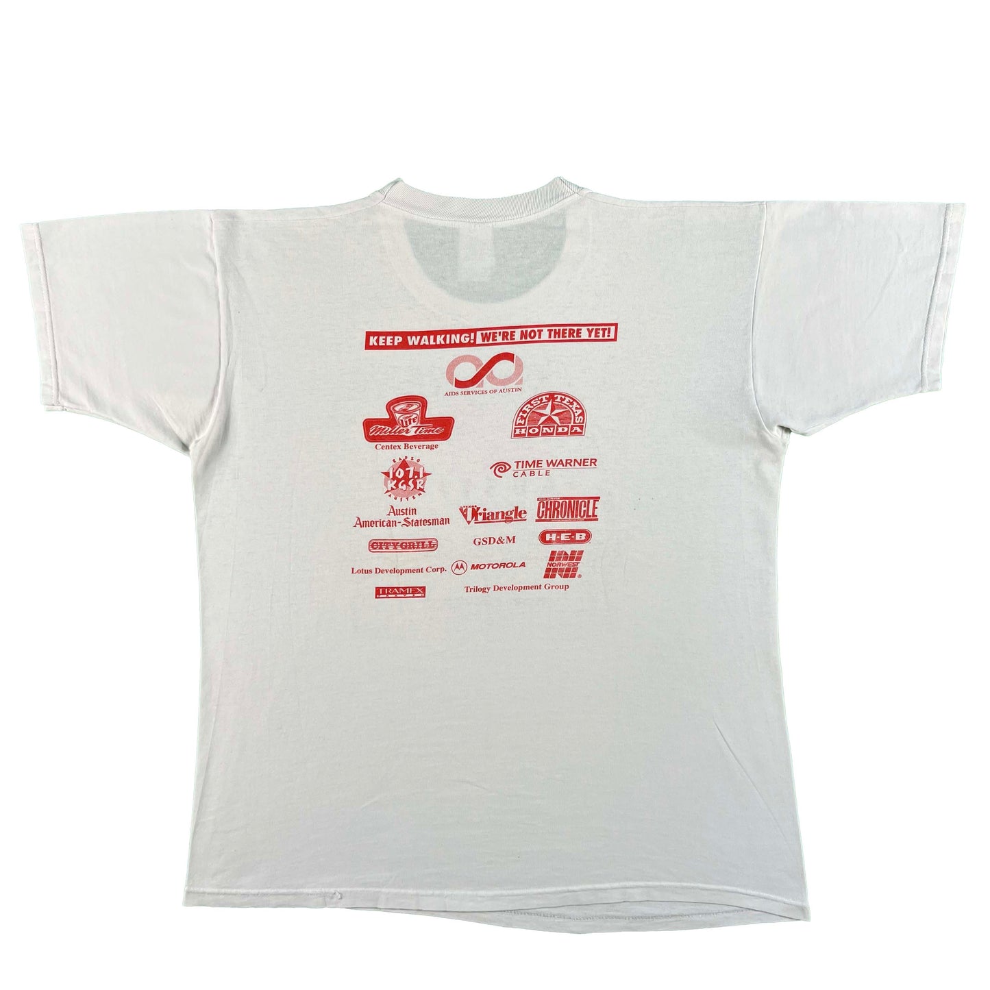 90s Austin Aids Walk Tee- XL
