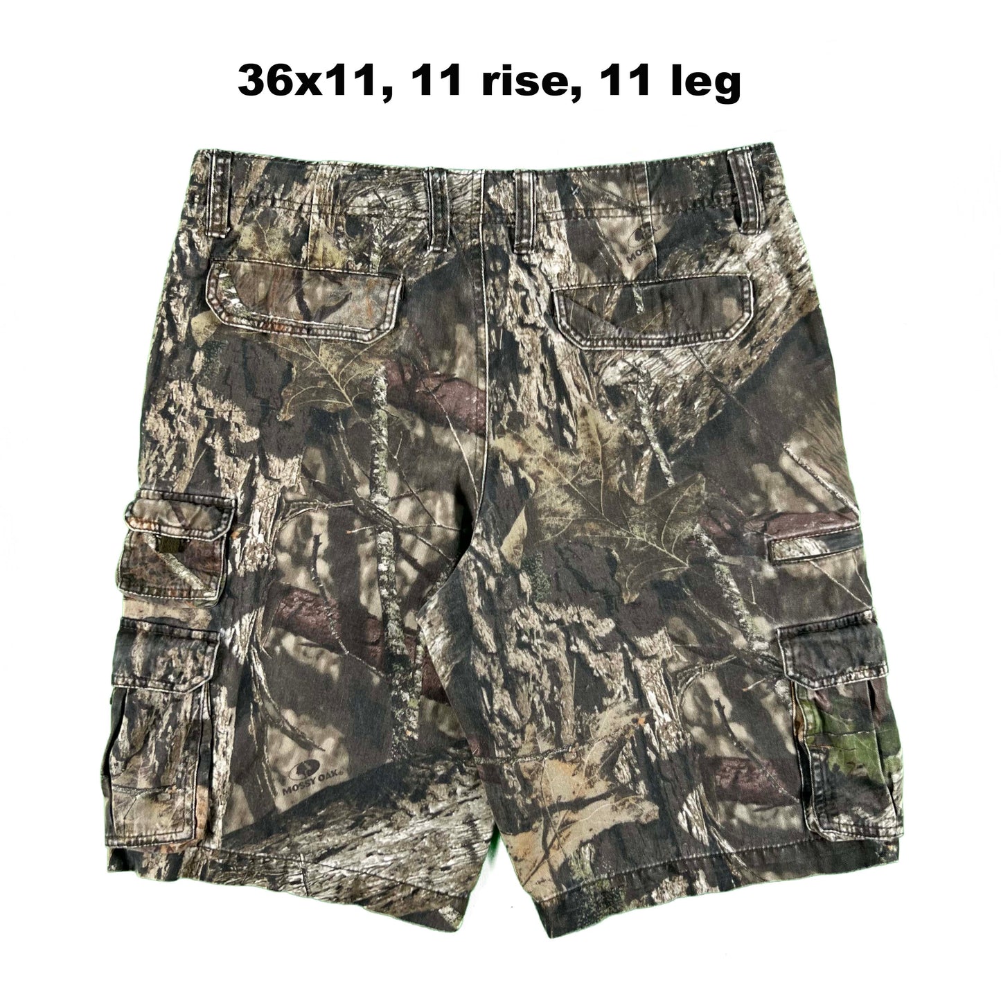 Mossy Oak Camo Cargo Shorts- SELECT PAIR
