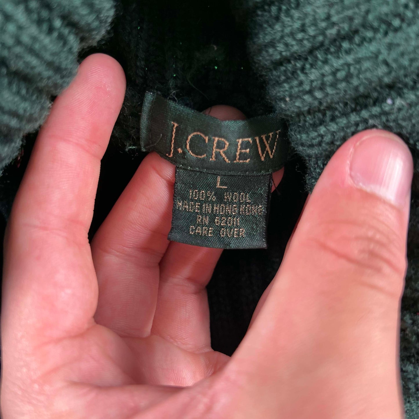 00s J.Crew Teddy Bear Sweater- M