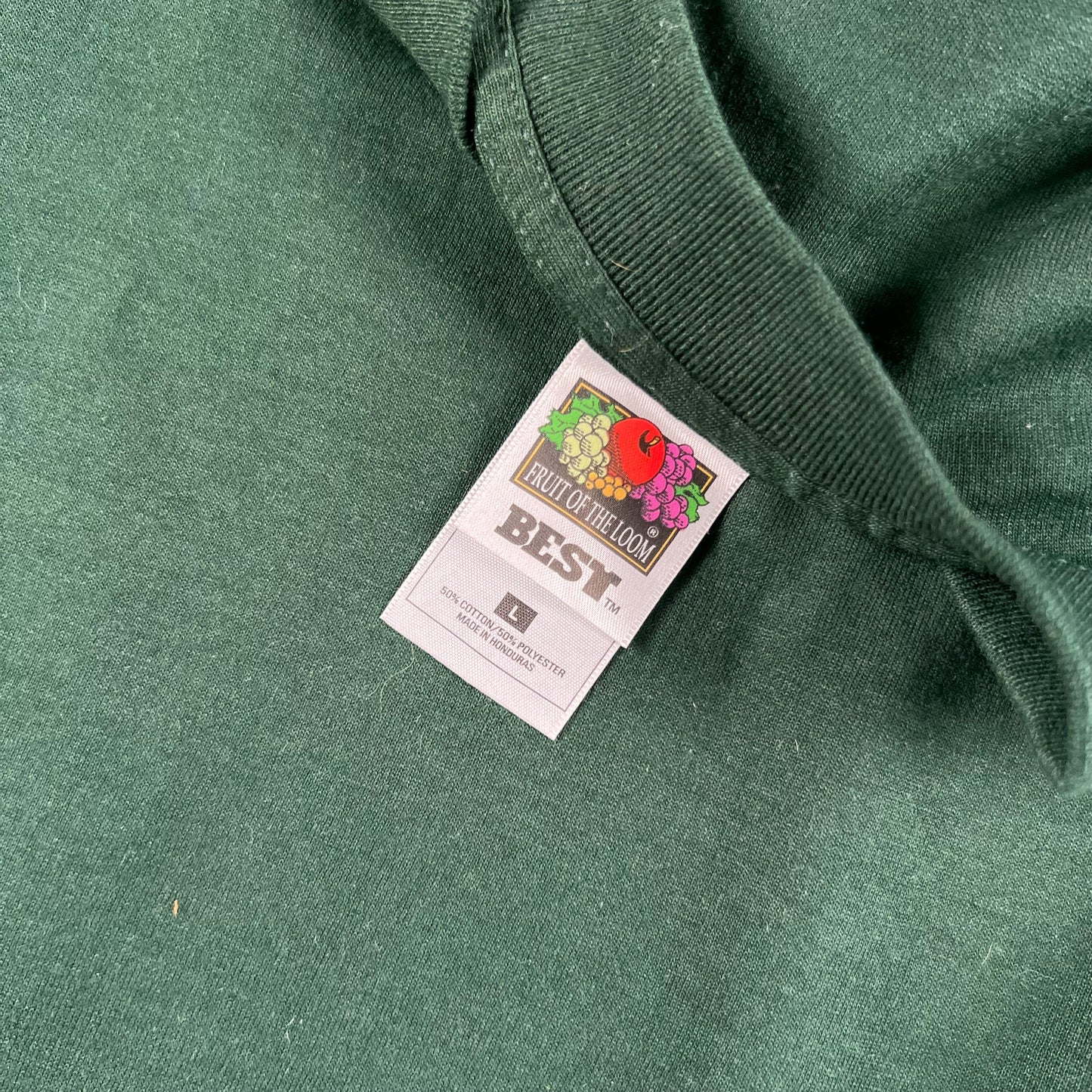 Vintage Blank Forest Green Tee- SELECT SIZE