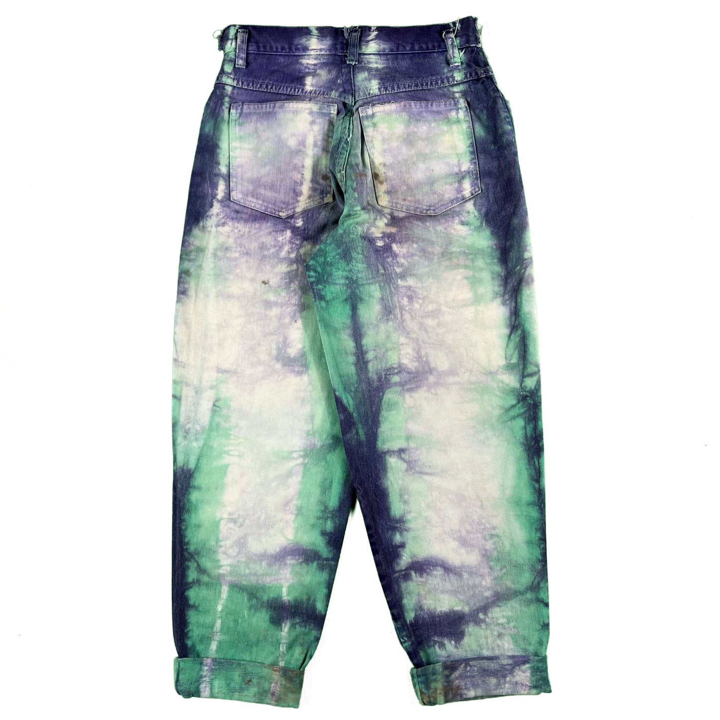 70s Tie Dye Denim- 26x28