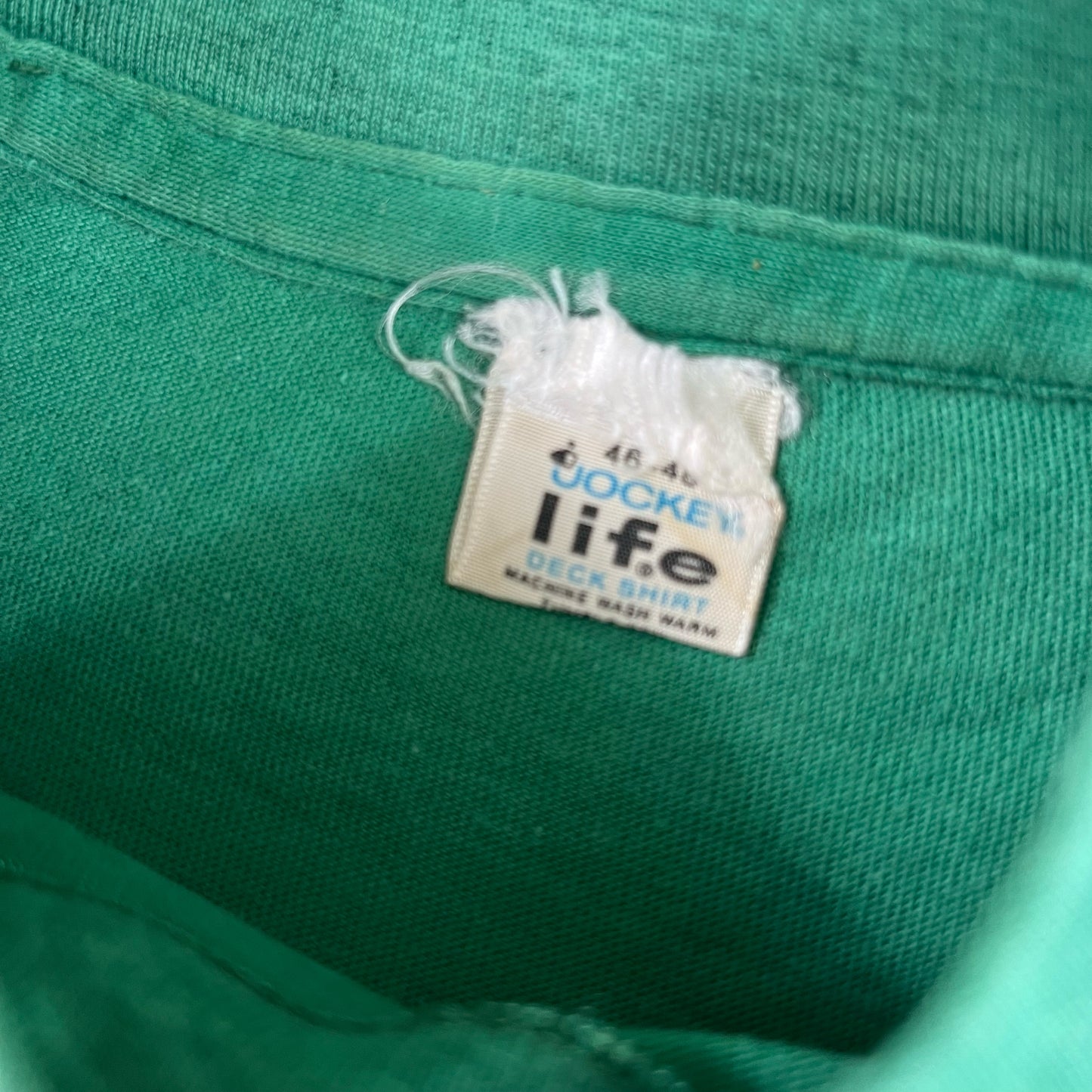 60s Blank Green Pocket Tee- XL