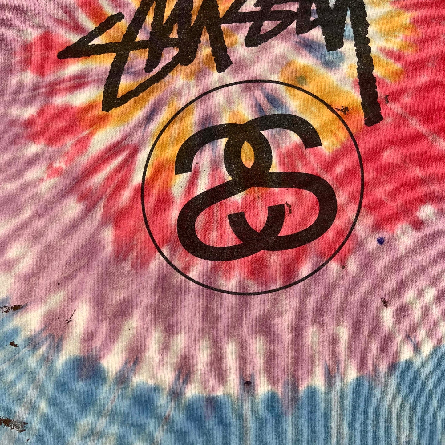 00s Stüssy Tie Dye Tank Top- L