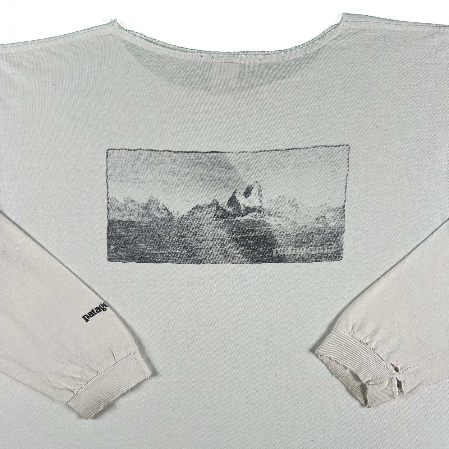 00s Patagonia Mountain Ice Pick Long Sleeve Tee- XL