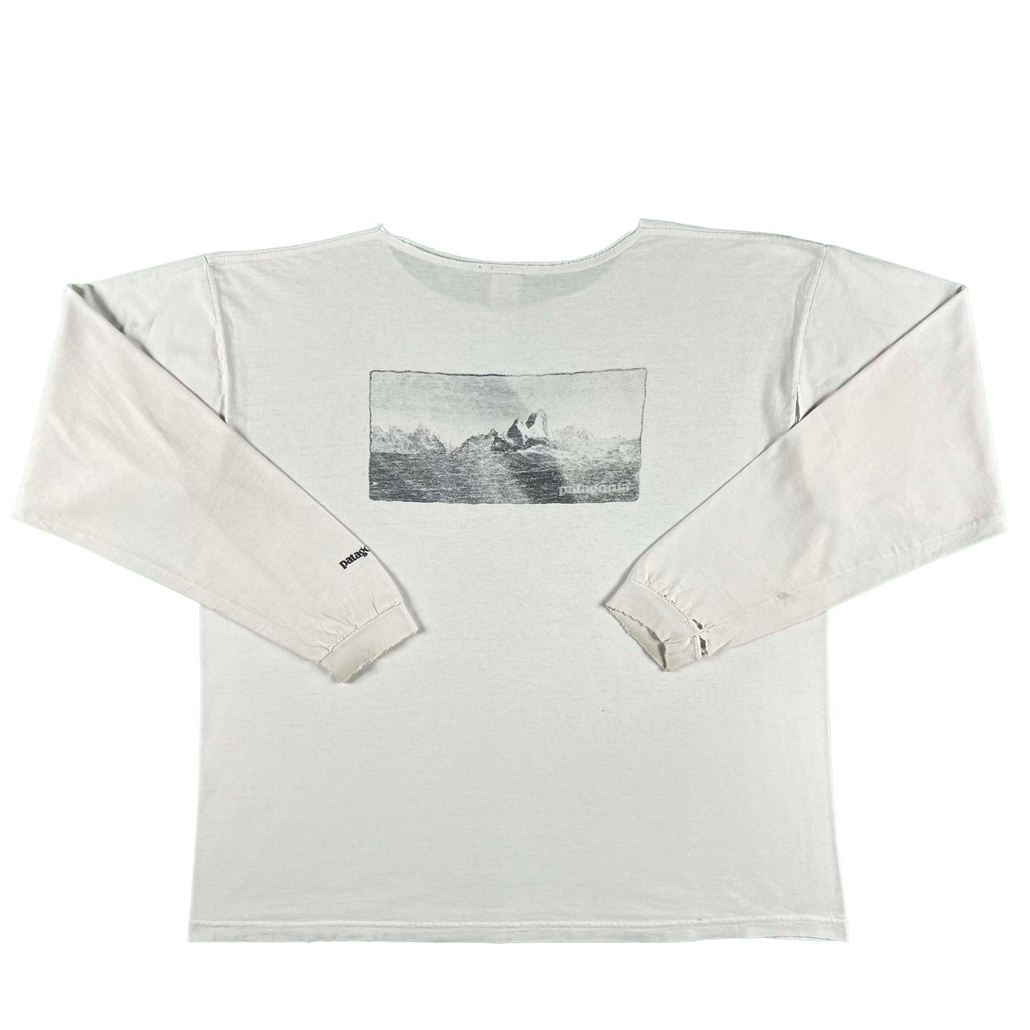 00s Patagonia Mountain Ice Pick Long Sleeve Tee- XL