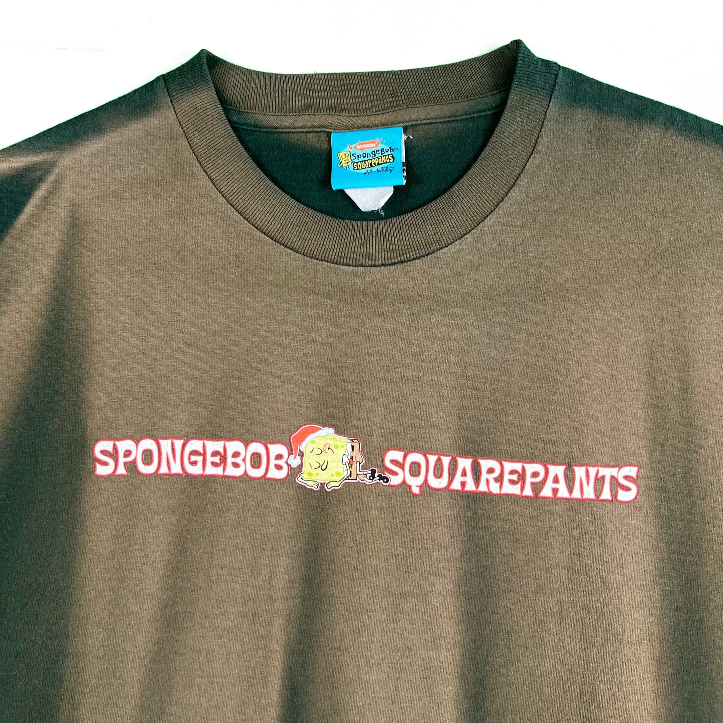 00s Sun Faded Spongebob Tee- XL