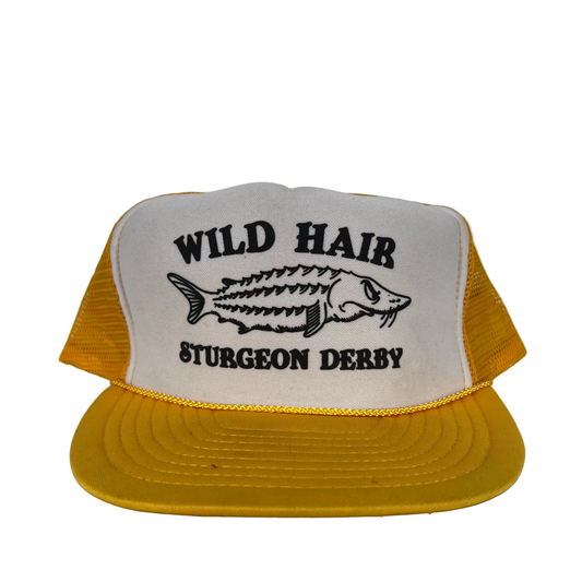 80s Wild Hair Sturgeon Derby Trucker Hats- 2 AVAILABLE