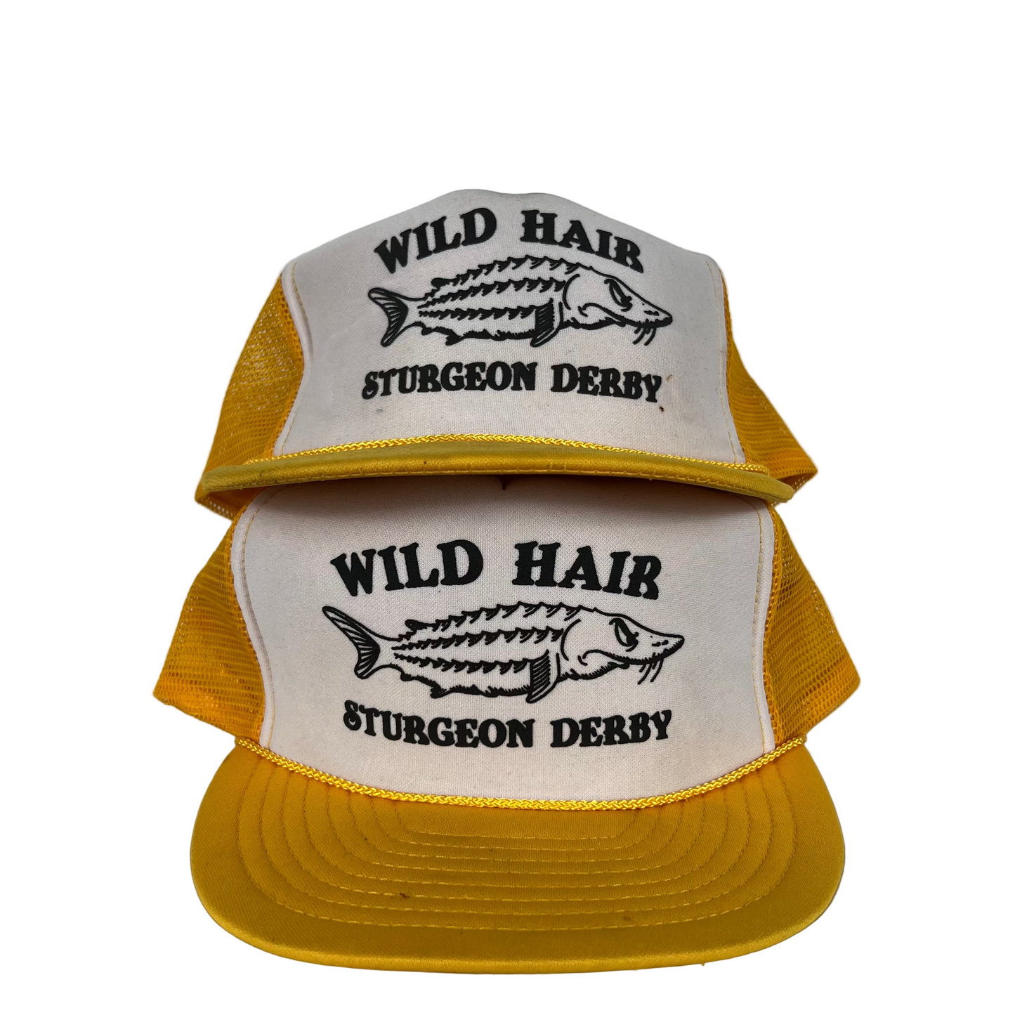 80s Wild Hair Sturgeon Derby Trucker Hats- 2 AVAILABLE