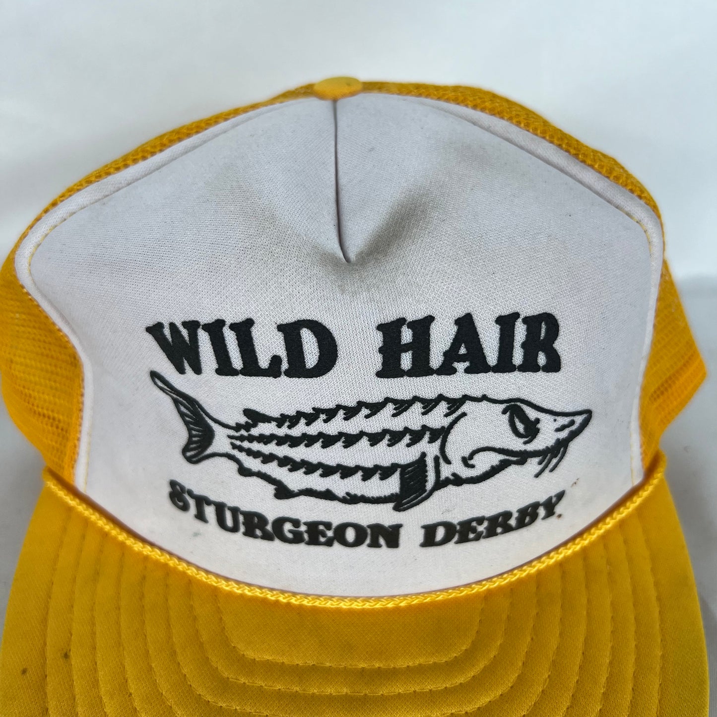 80s Wild Hair Sturgeon Derby Trucker Hats- 2 AVAILABLE
