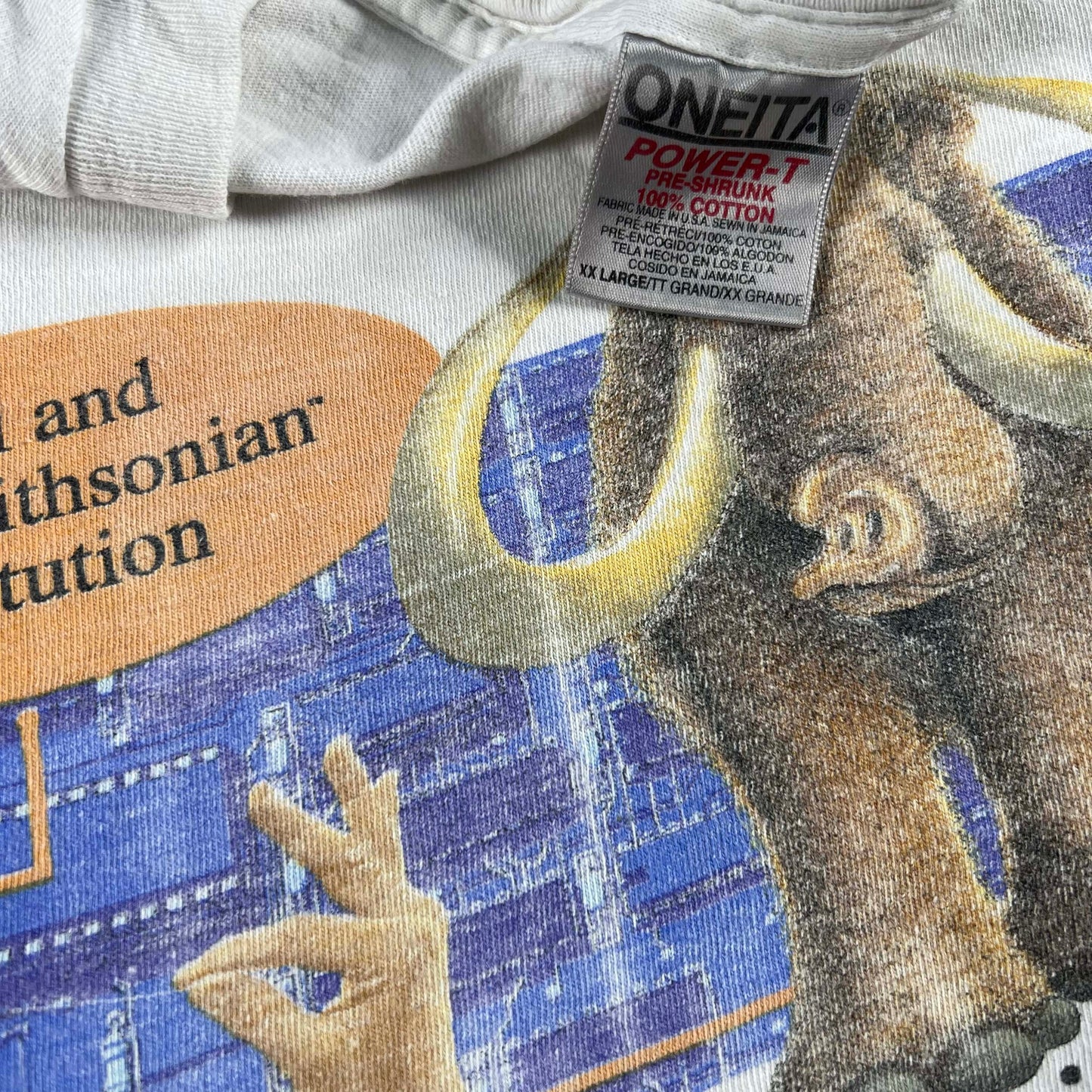 90s Smithsonian Institution Music Hat(COMES W FREE TEE)