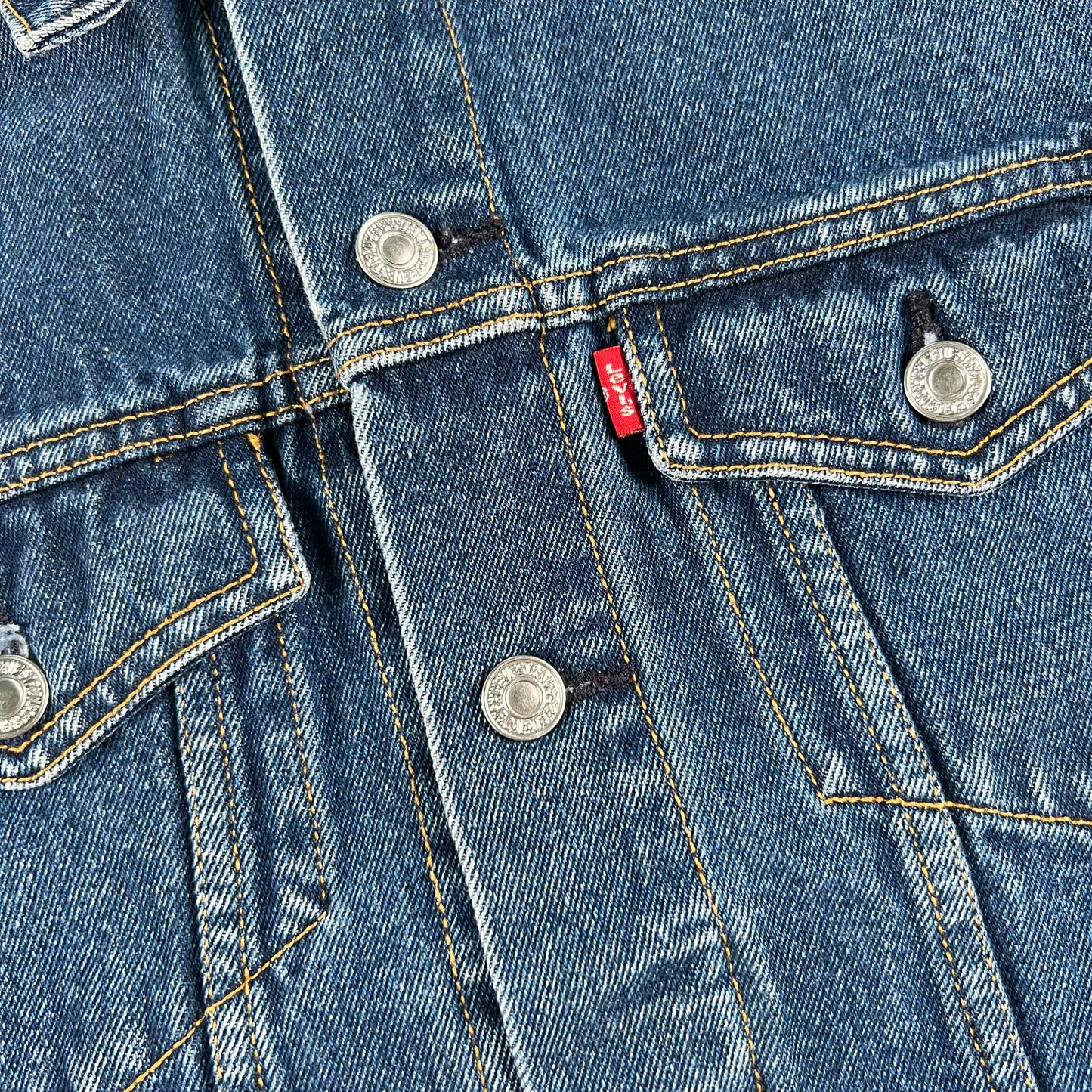80s/90s Levi's Type 3 Denim Trucker Vests- SELECT VEST