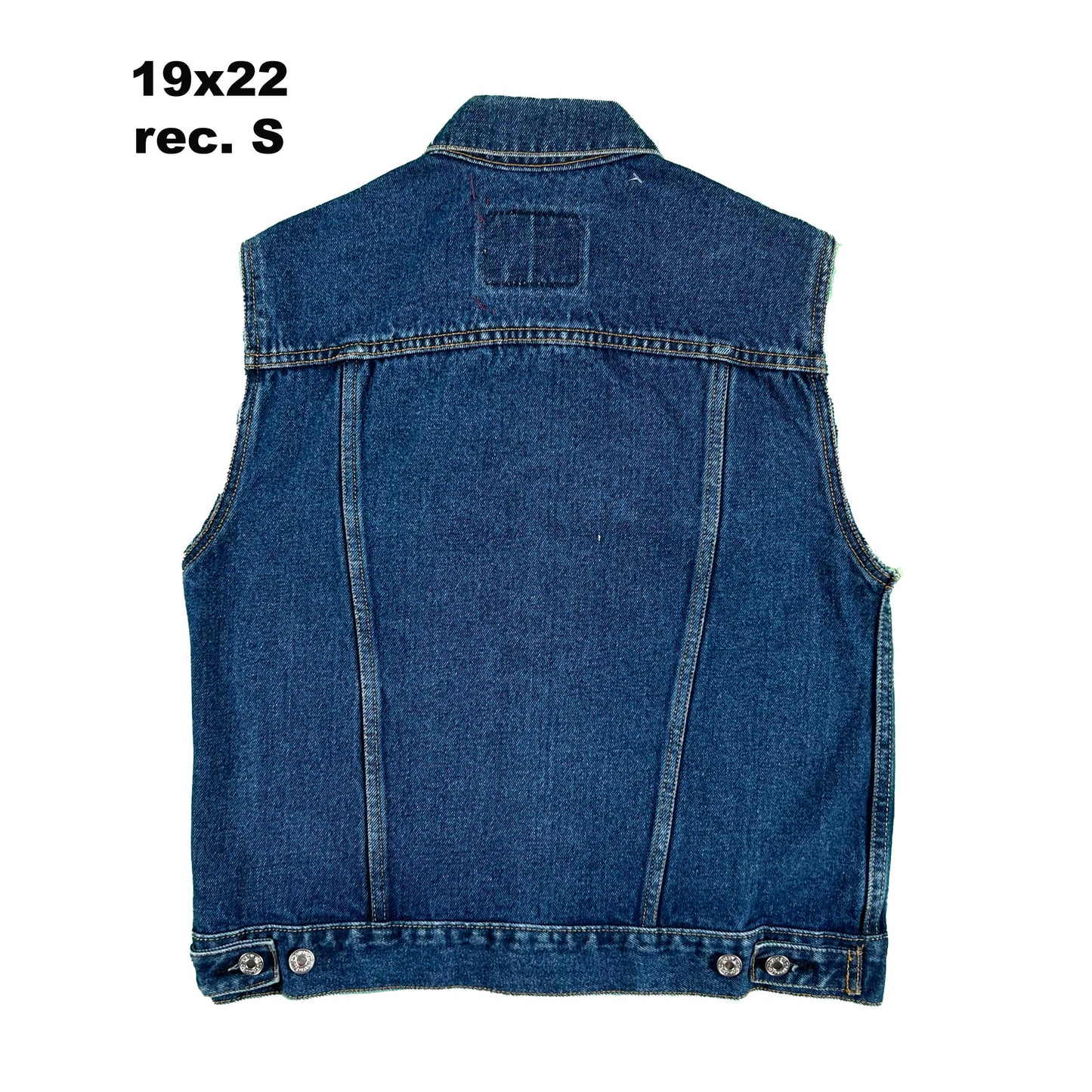 80s/90s Levi's Type 3 Denim Trucker Vests- SELECT VEST