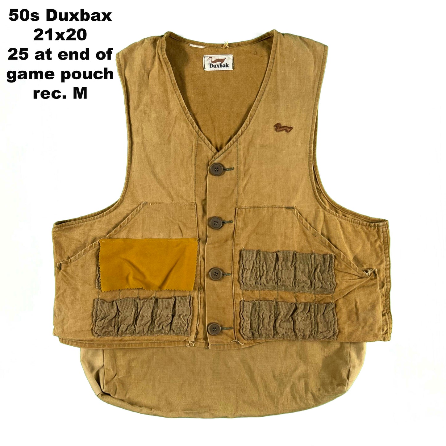 Vintage 50s/60s Hunting Vests- SELECT VEST