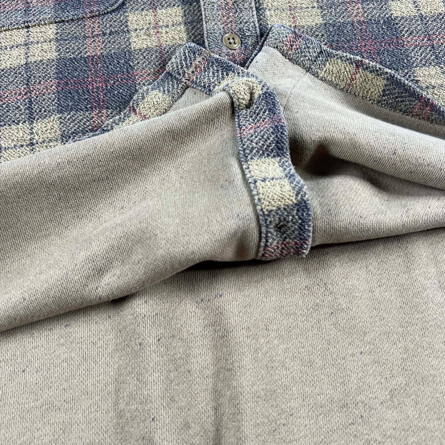 00s Eddie Bauer Plaid Shacket- L