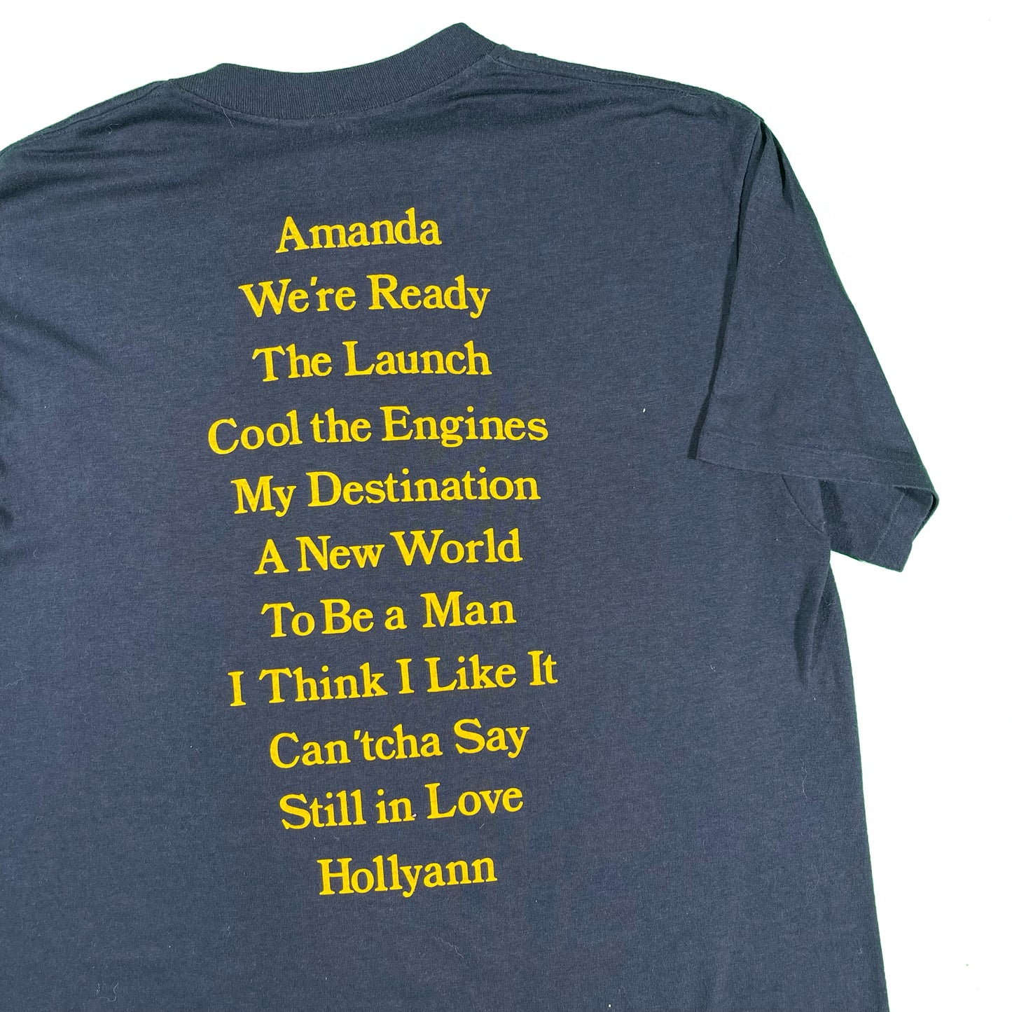 80s Boston Third Stage Tour Band Tee - L