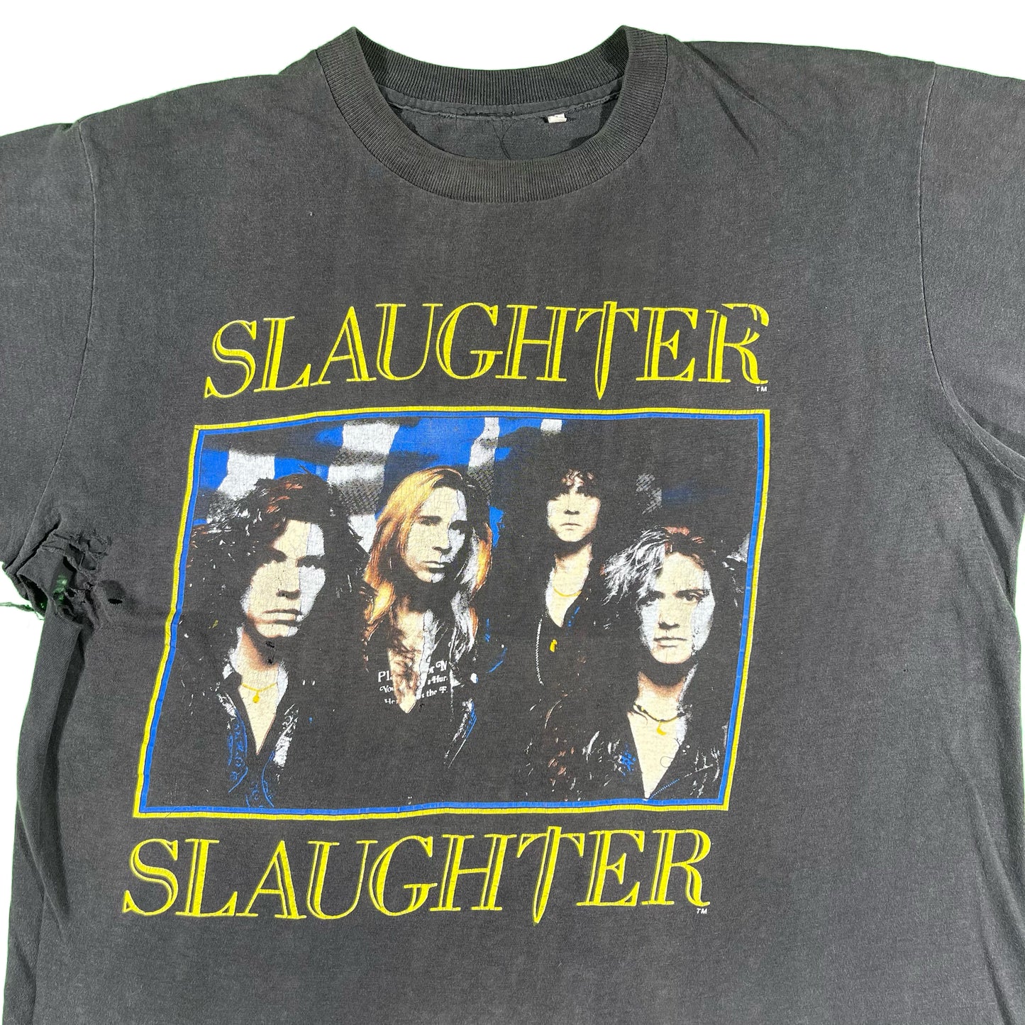 90s Thrashed Slaughter 'Stick It To Ya' Tour Band Tee- XL