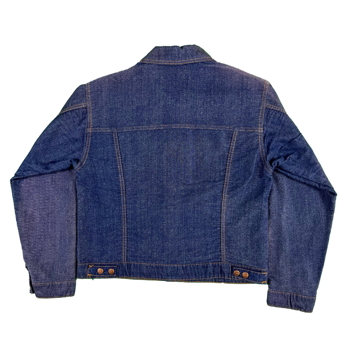 70s Dee Cee Faded Denim Trucker Jacket- S
