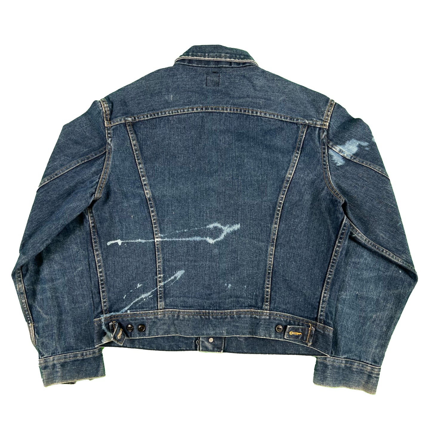 70s Boxy Lee Denim Trucker Jacket- XL