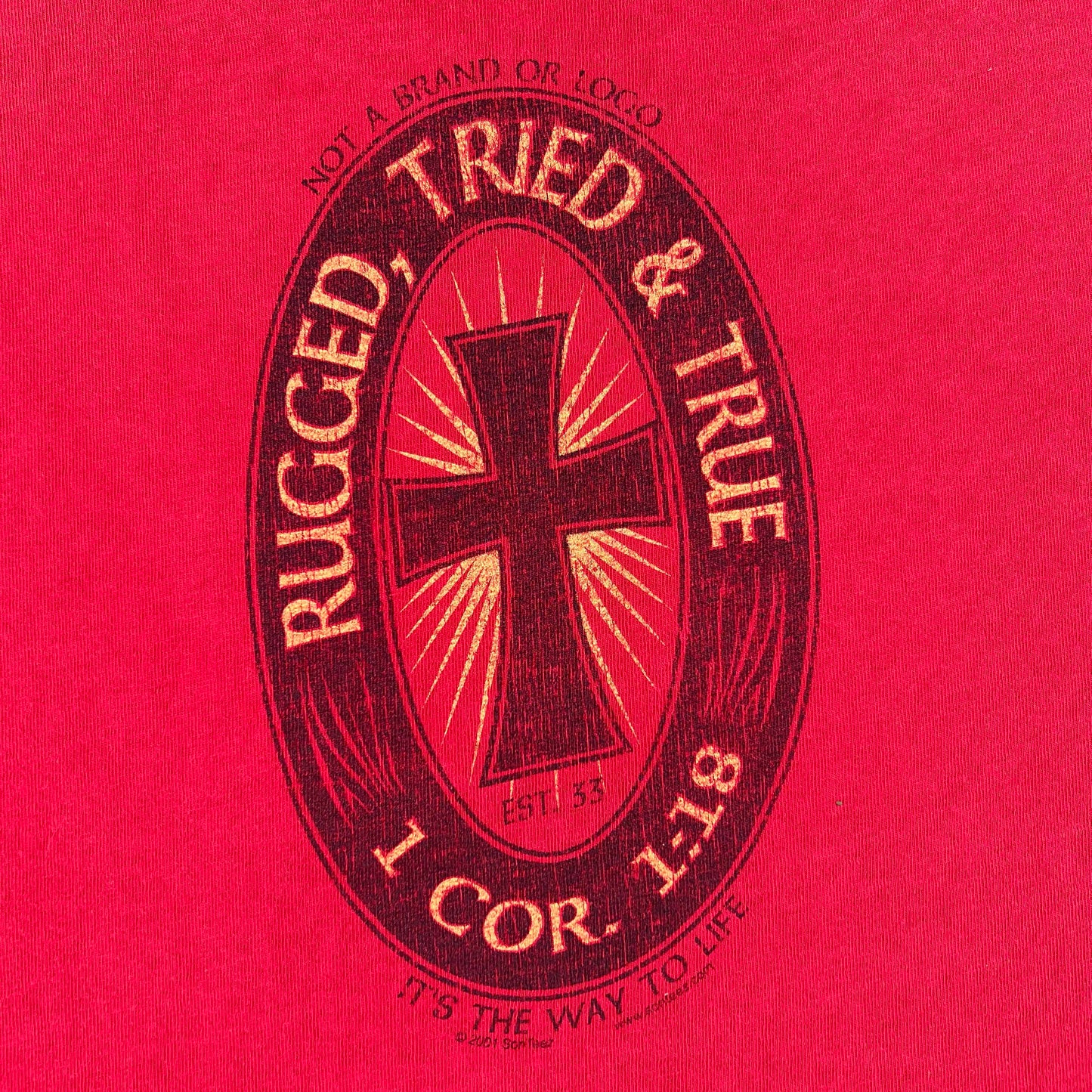 00s Cross 'It's The Way of Life' Tee & Flame Hit Long Sleeve- XL