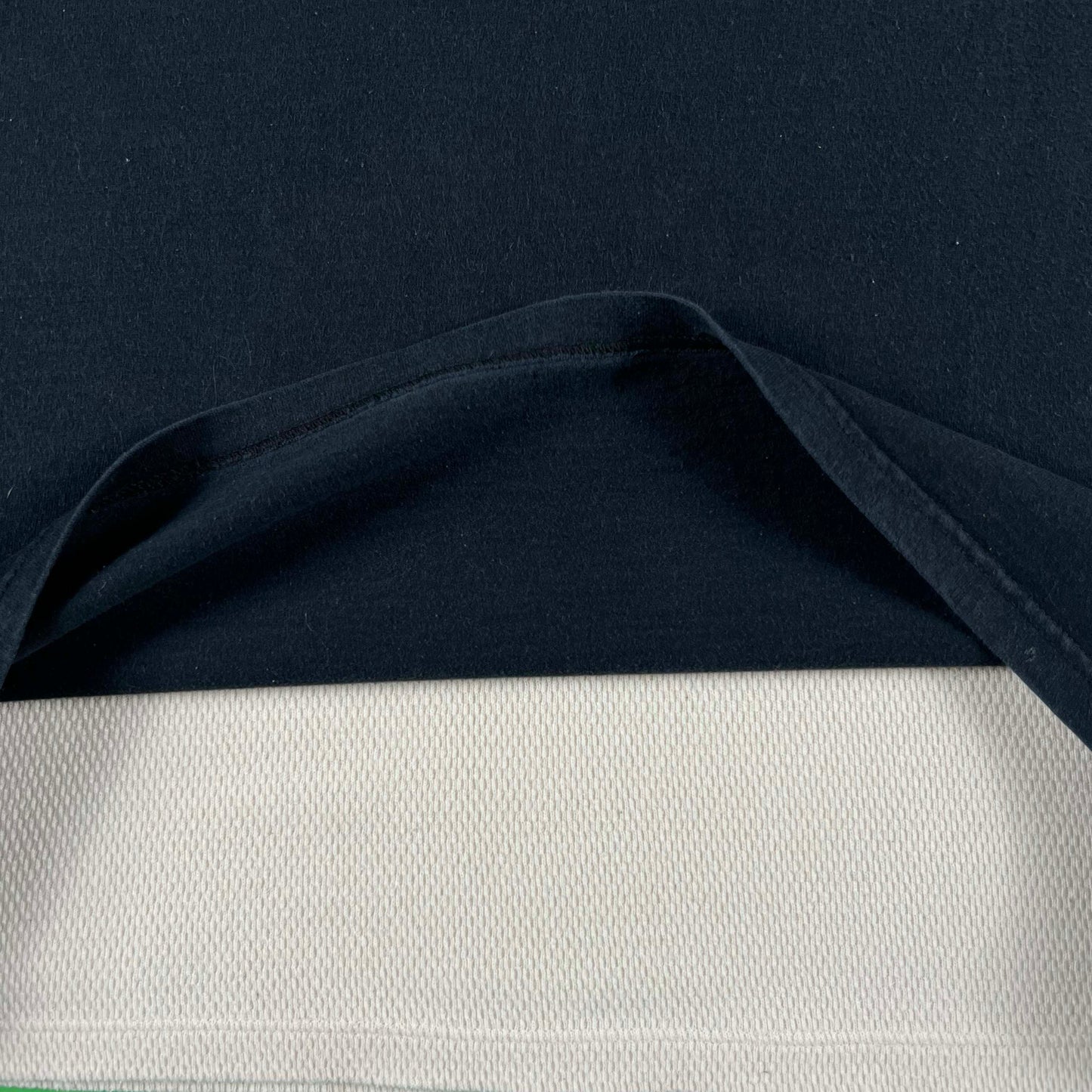 00s Cut Neck 'Not a Bitch' Tee & 90s Henley Thermal- L