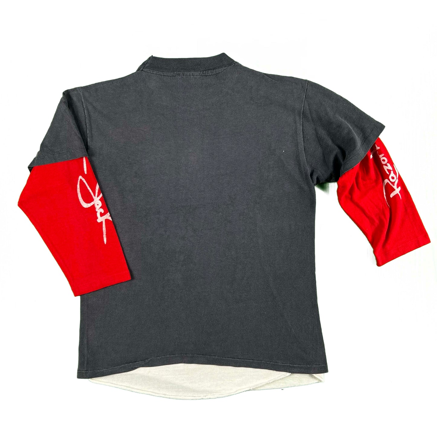 80s Sun Faded Black Radio Tee & Razorback Jack Raglan-