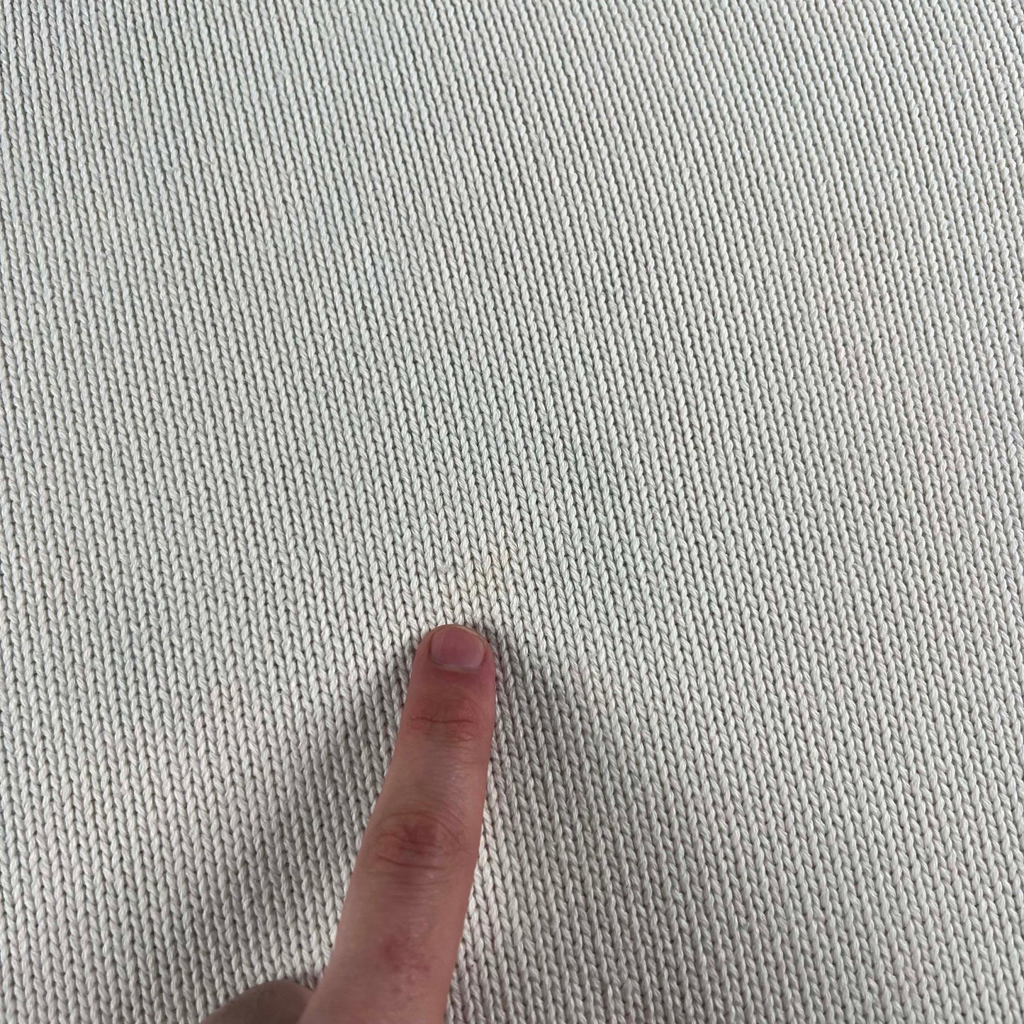 00s Eddie Bauer Cream 100% Cotton Sweater- M