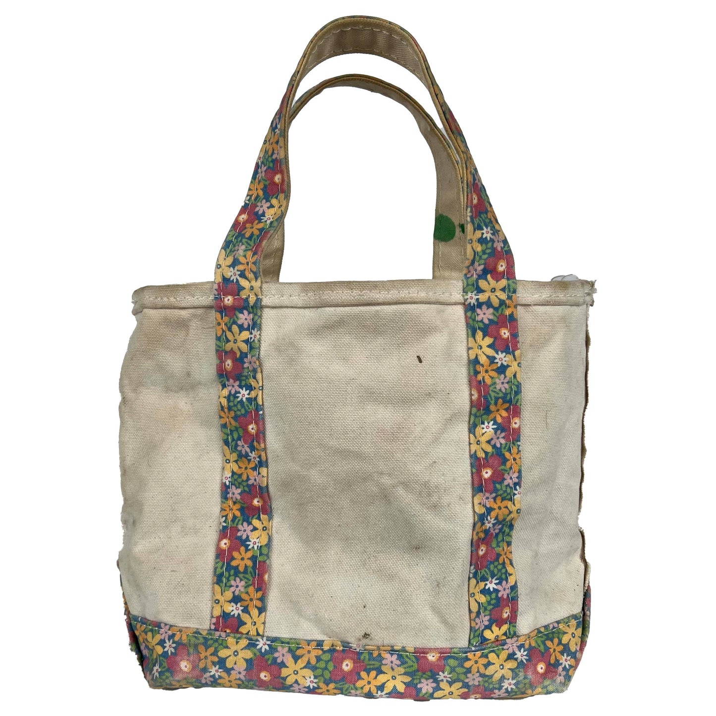 L.L. Bean Floral Print Canvas z/u Boat and Tote Bag- XS